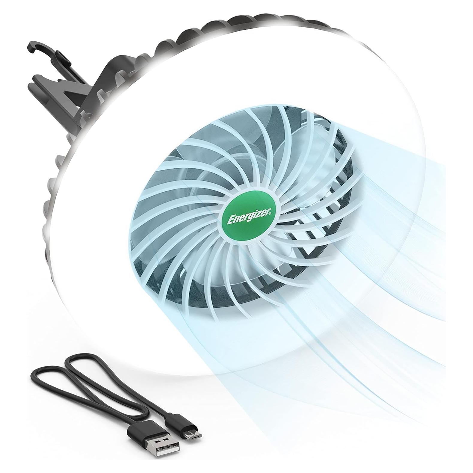 Linterna Ventilador Energizer para Camping 500 Lúmenes Recargable