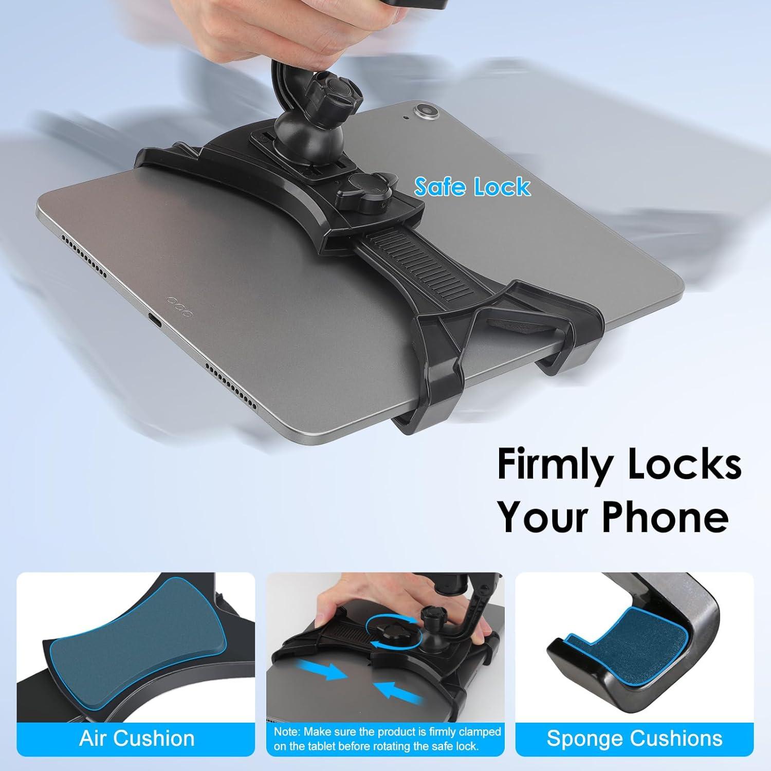 Soporte para Tableta de Coche Linkstyle 7-10.5" Ventosa