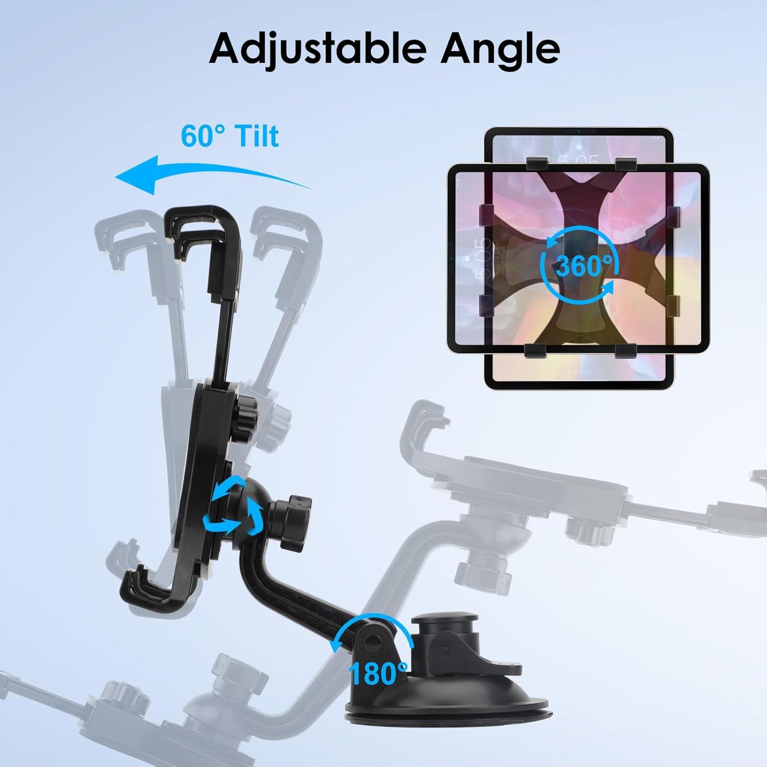 Soporte para Tableta de Coche Linkstyle 7-10.5" Ventosa