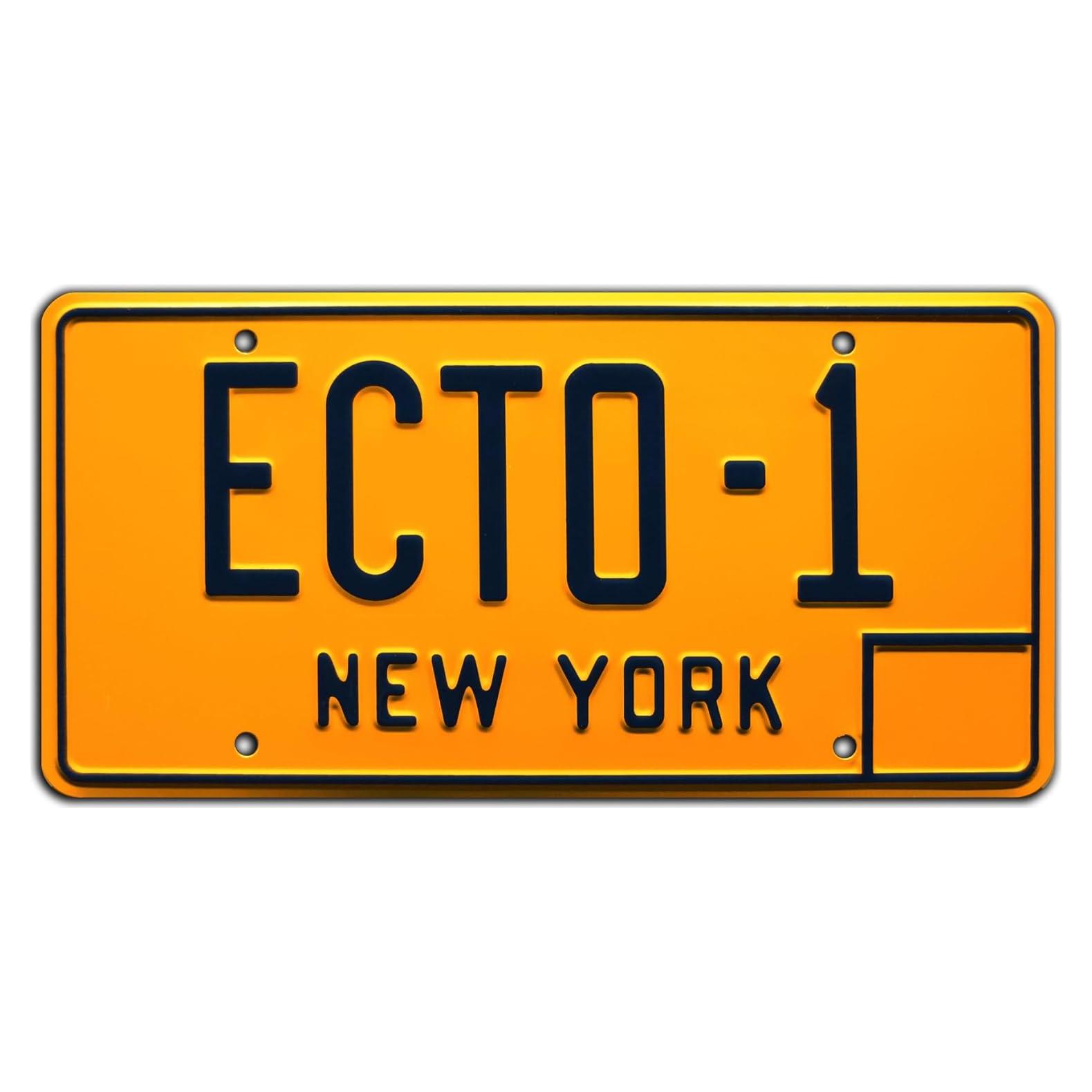 Placa de Licencia ECTO-1 Celebrity Machines 30x15 cm Decorativa