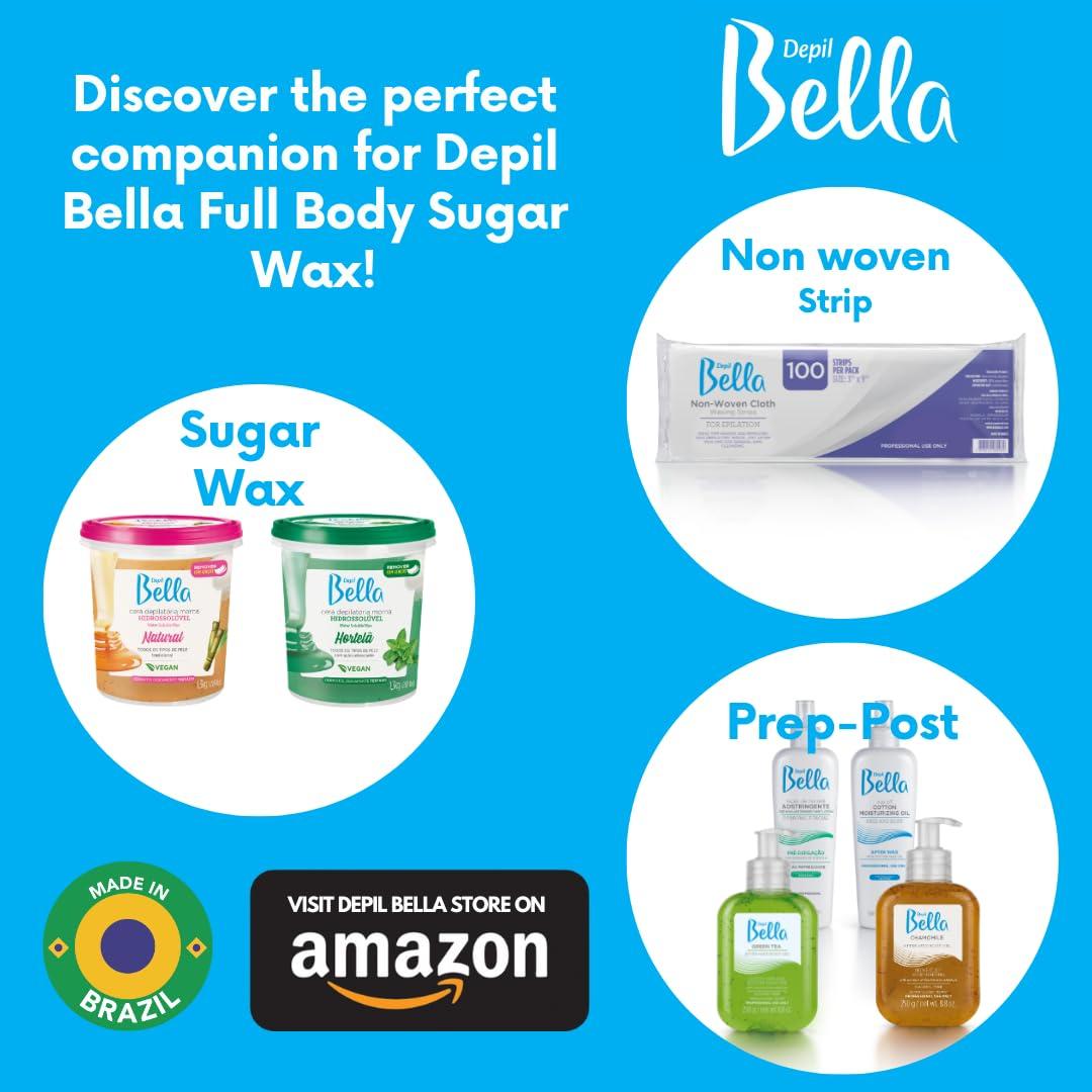 Pasta de Azúcar Depil Bella Menta 1.30 kg - Cera Natural para Cuerpo