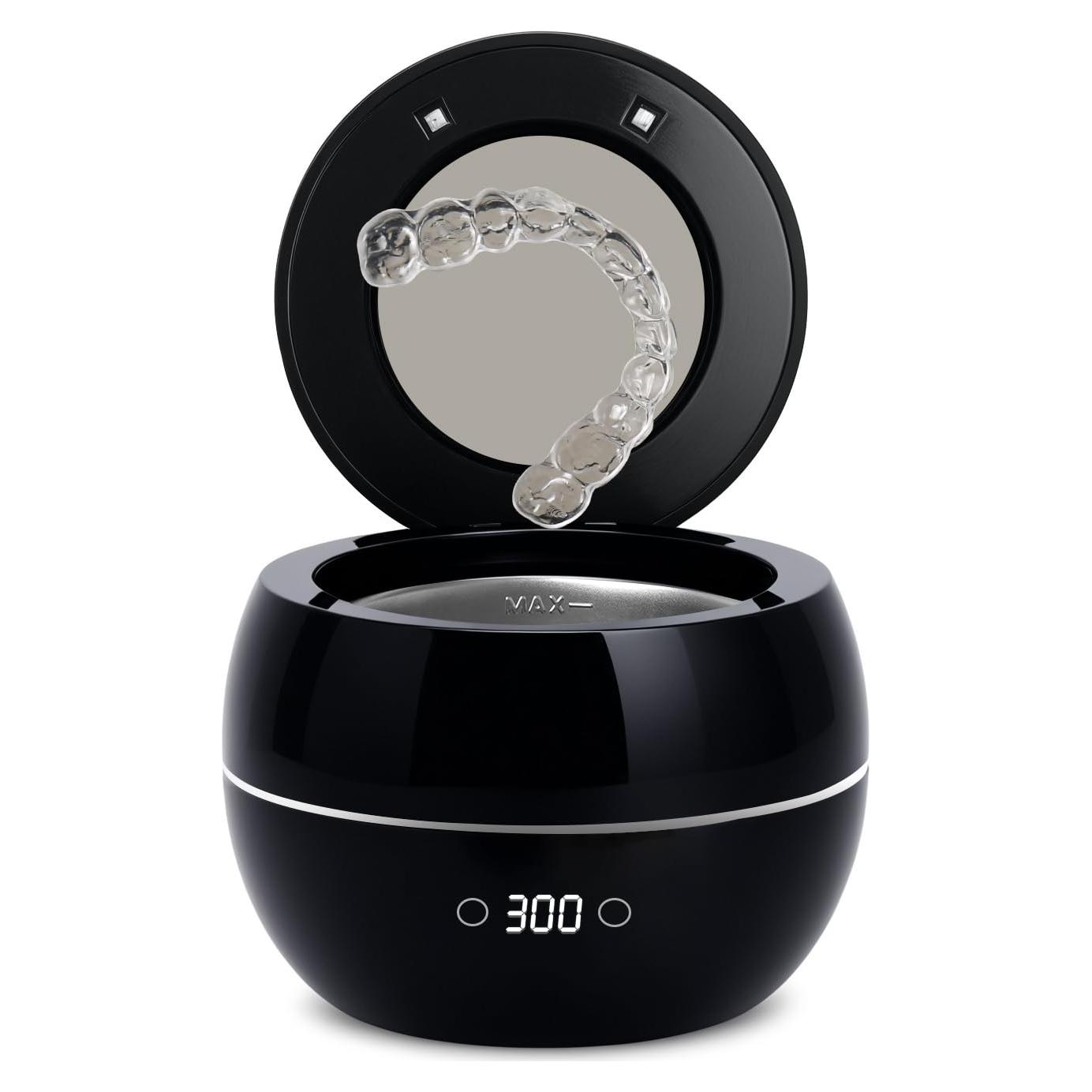 Limpiador Ultrasónico AMDISI para Dentaduras y Joyería 11x11 cm