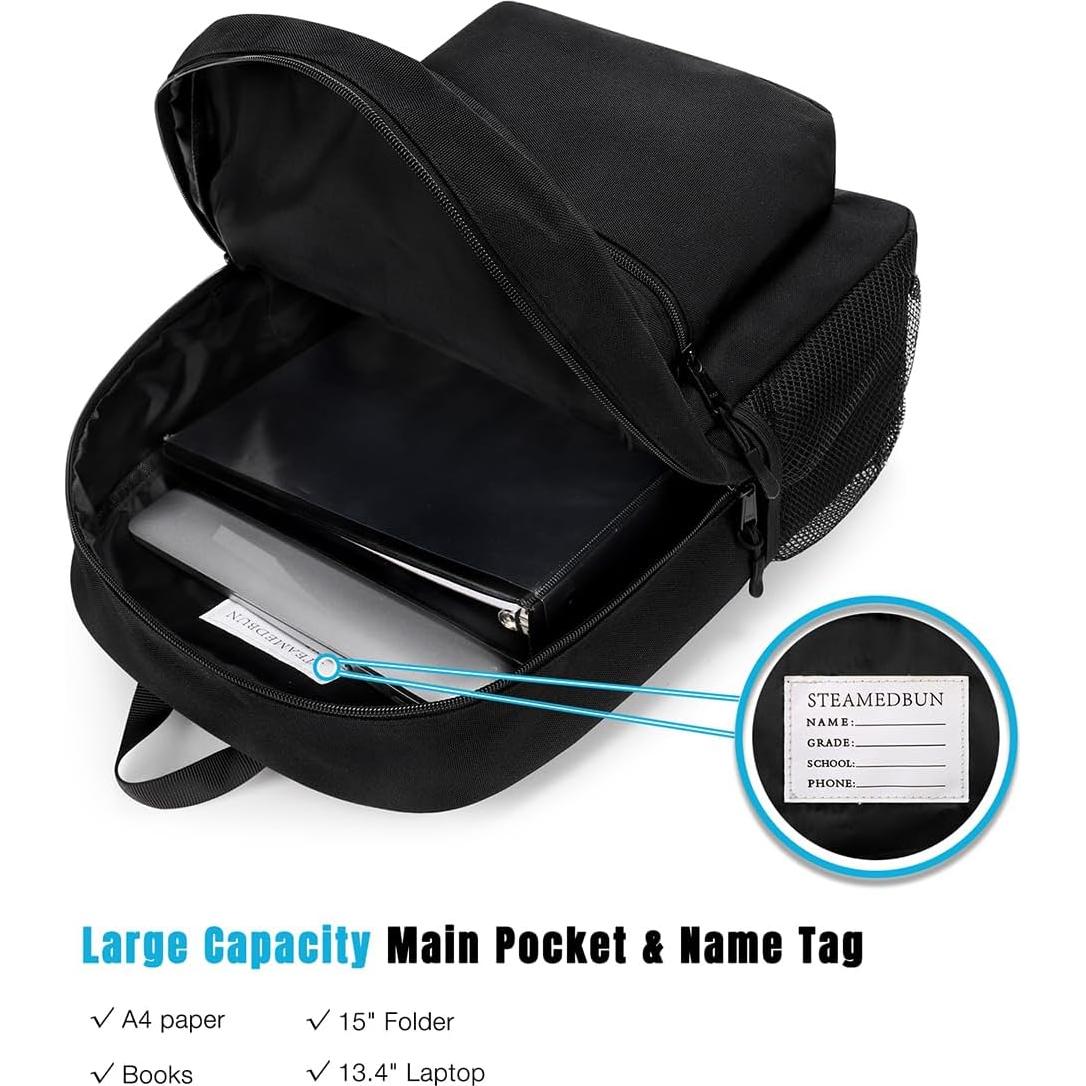 Mochila para Niños STEAMEDBUN 38 cm Kawaii Jardín Infancia