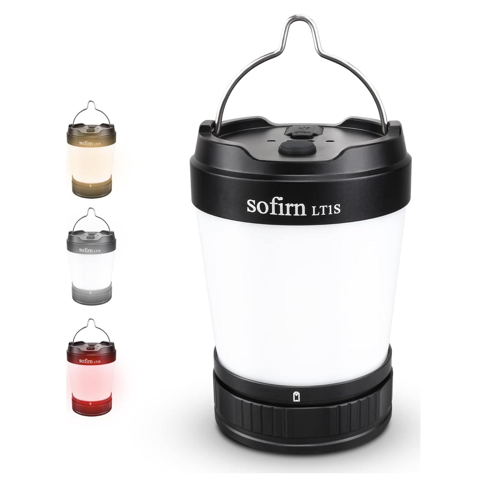 Linterna de Camping Sofirn LT1S LED Recargable 500h Luz Regulable