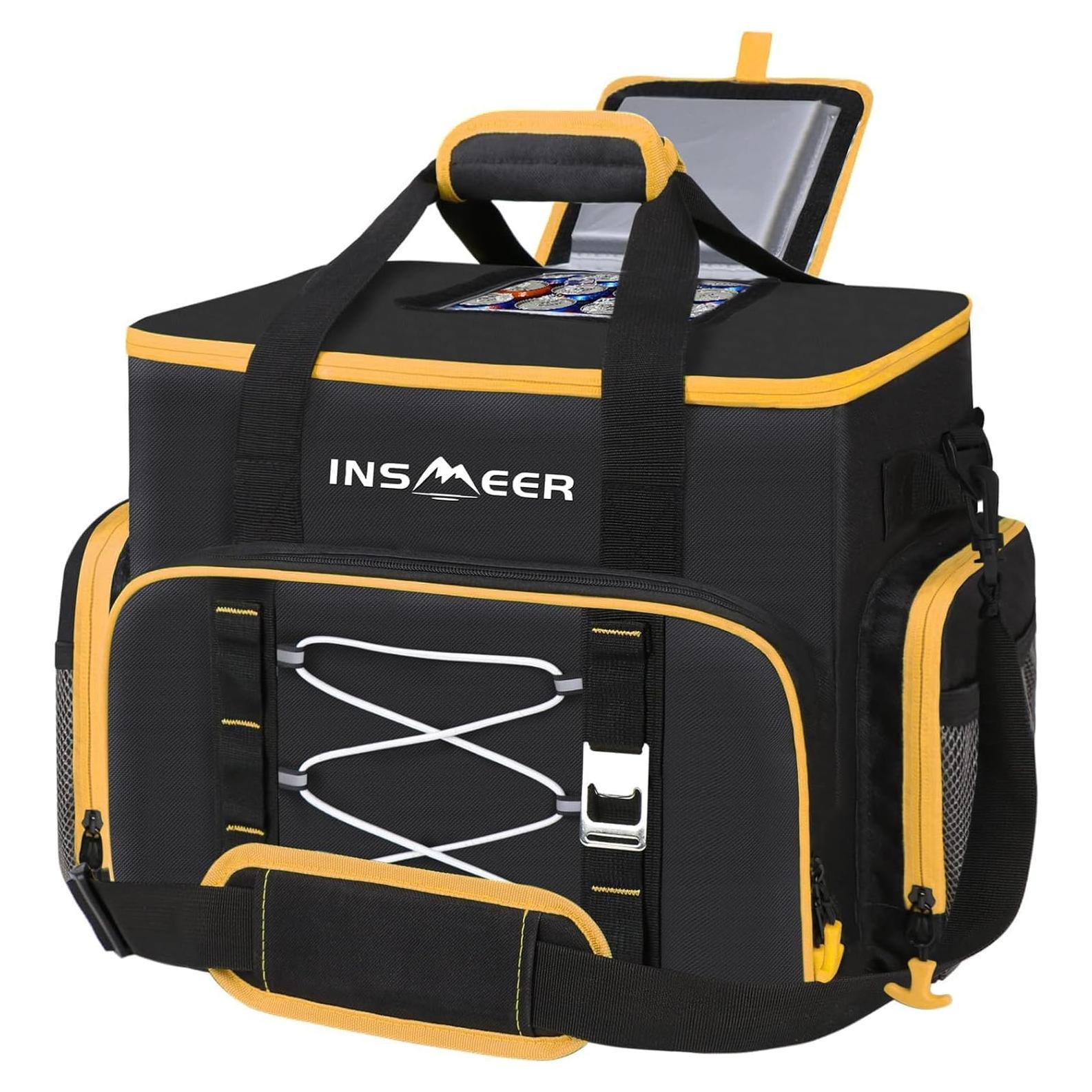 Bolsa Térmica INSMEER 45L Aislada Plegable para Playa y Camping