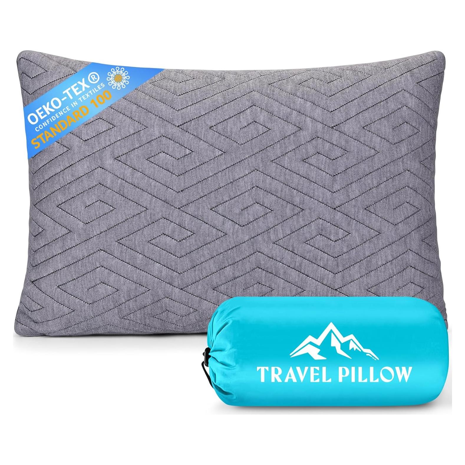 Almohada de Viaje 1 MIDDLE ONE con Espuma Memoria 39x30 cm