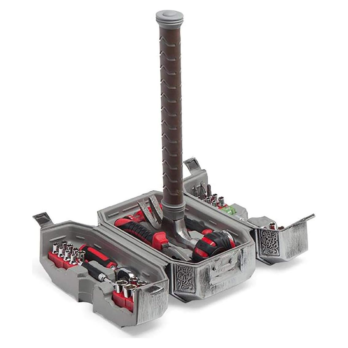 Juego de Herramientas 44 Piezas Martillo Thor Marvel