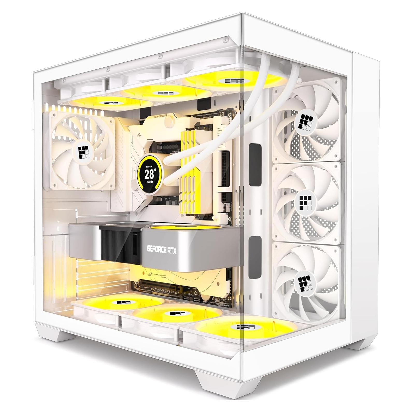 Caja de PC FOIFKIN F300 ATX Mid-Tower Cristal 270° Tipo-C