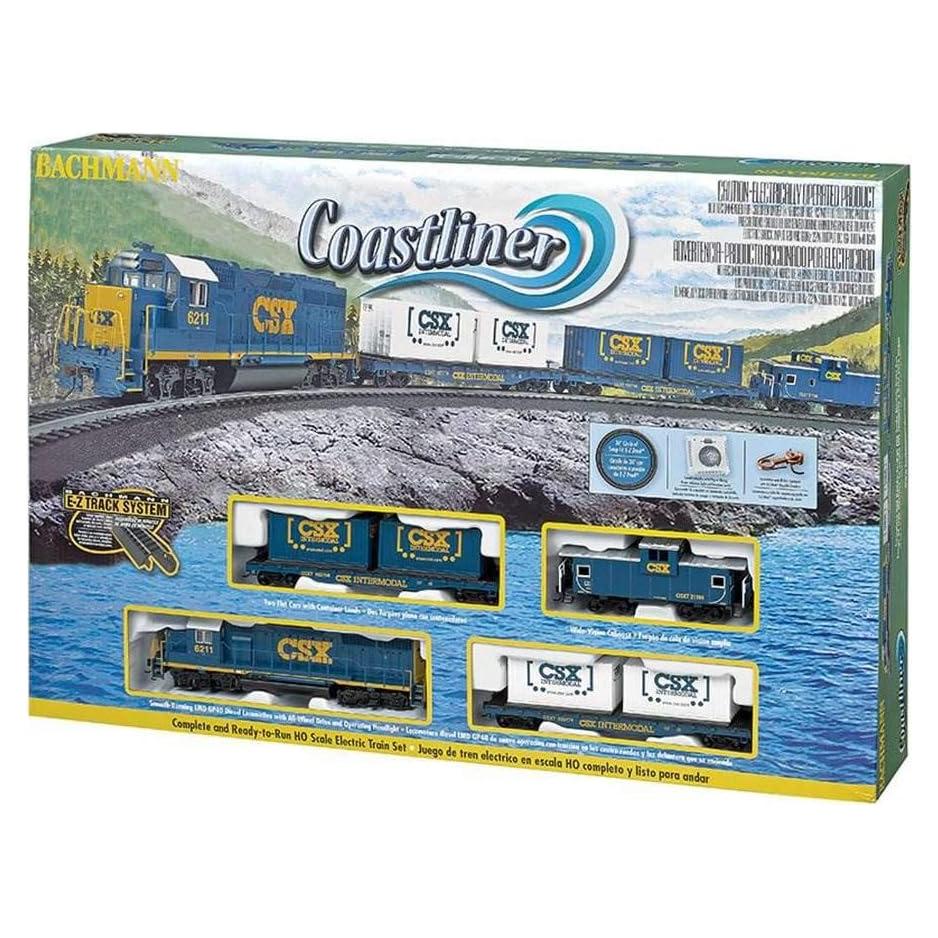 Bachmann Trains - Coastliner Ready To Run Electric Train Set - HO Scale