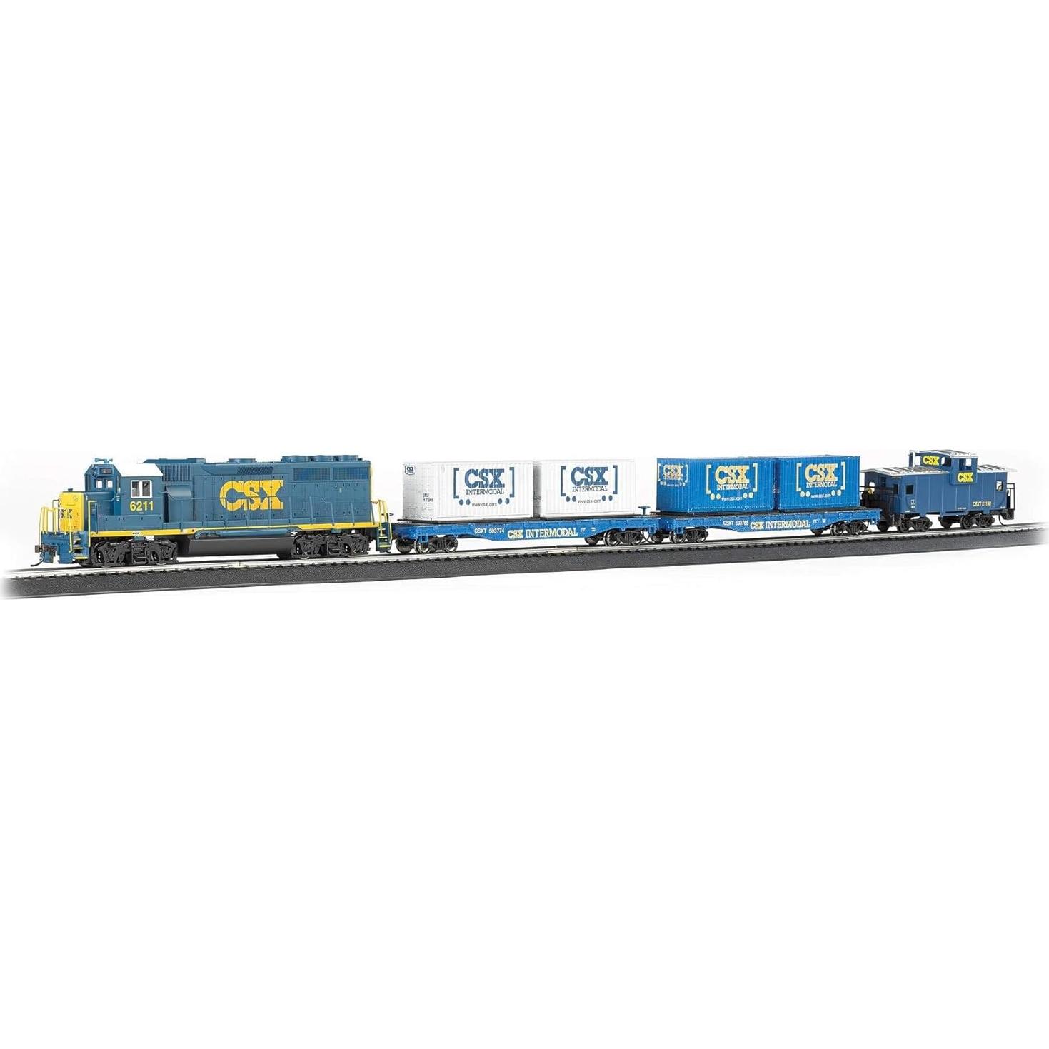 Bachmann Trains - Coastliner Ready To Run Electric Train Set - HO Scale