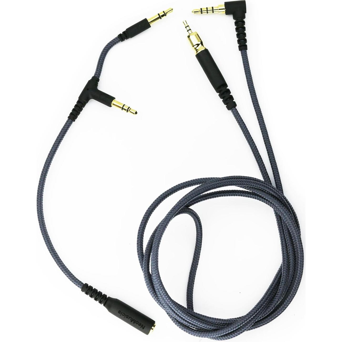 Cable de Audio NewFantasia 1.3m para Auriculares Sennheiser