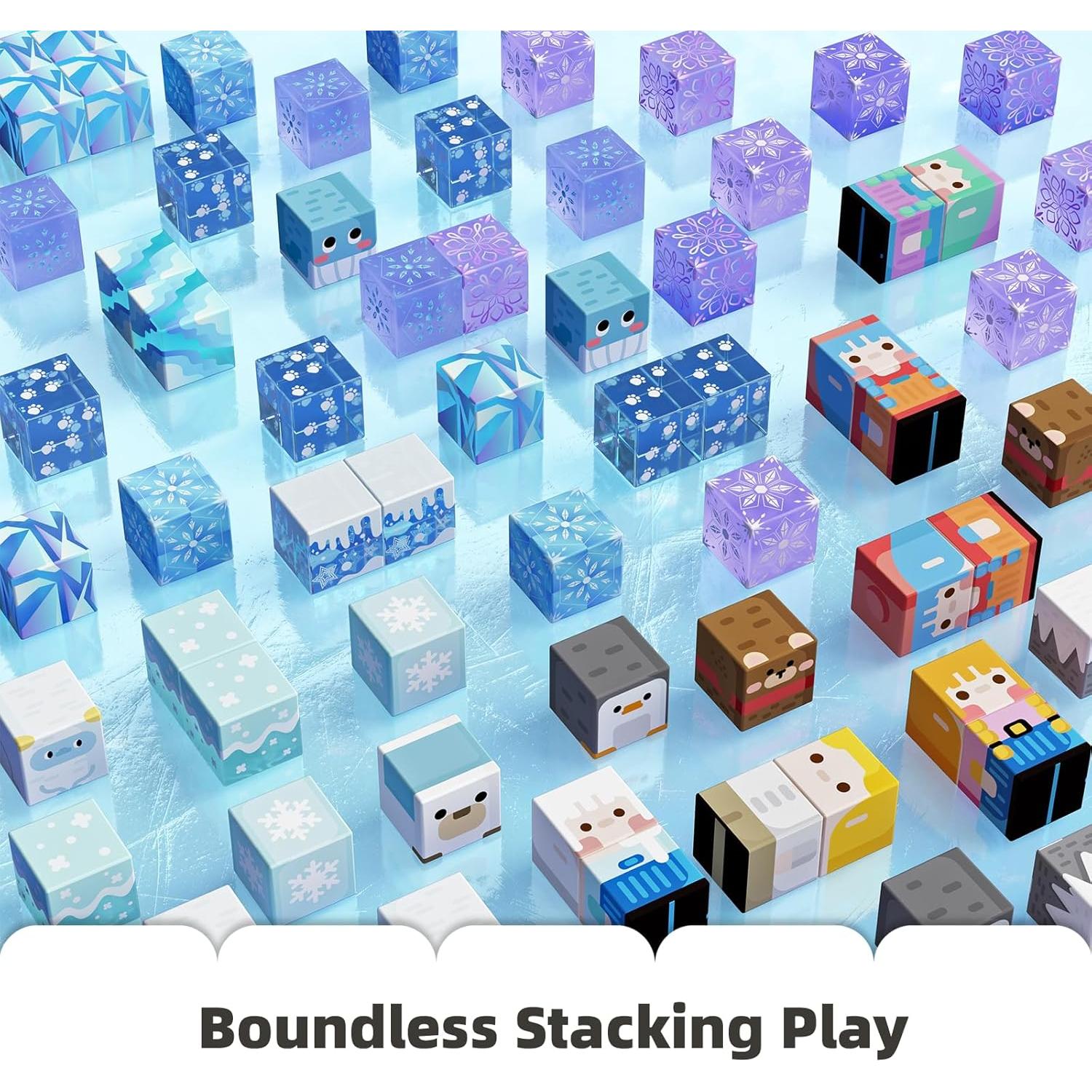 Bloques Magnéticos GobiDex 100 Piezas Juguete STEM 3+