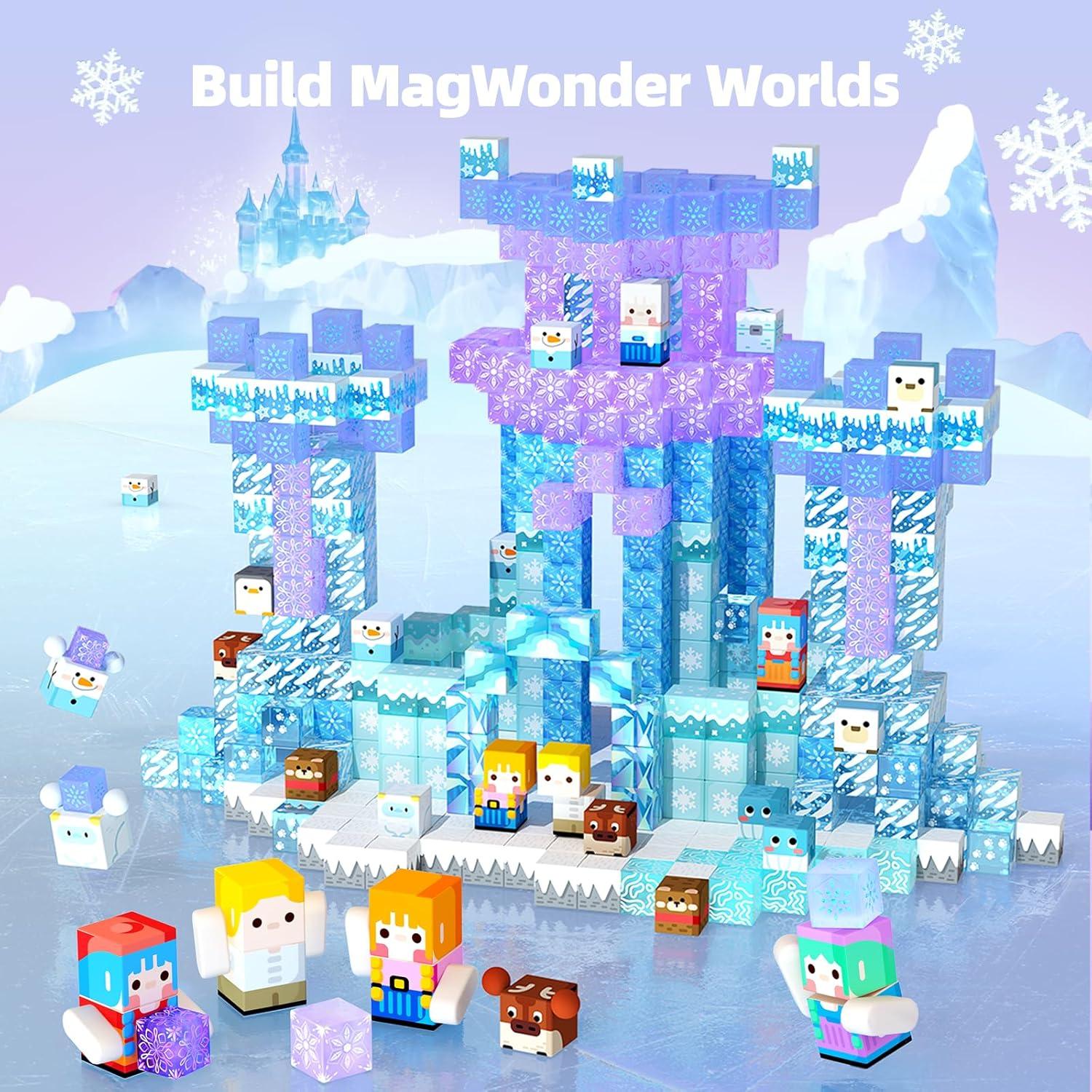 Bloques Magnéticos GobiDex 100 Piezas Juguete STEM 3+