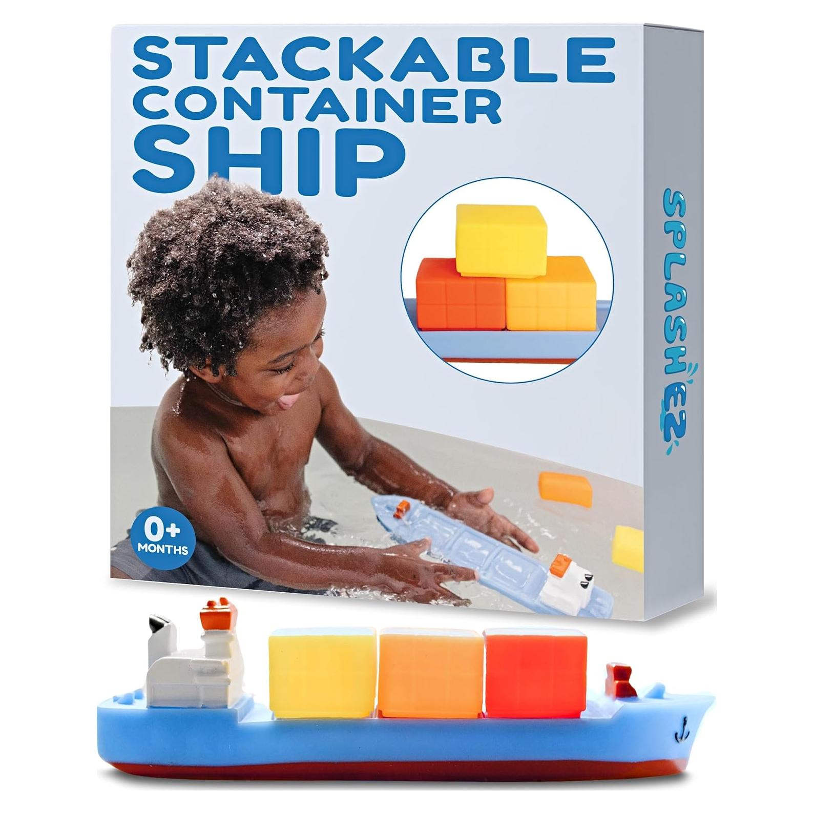 Juguete de Baño SplashEZ Barco Flotante 33 cm Seguro