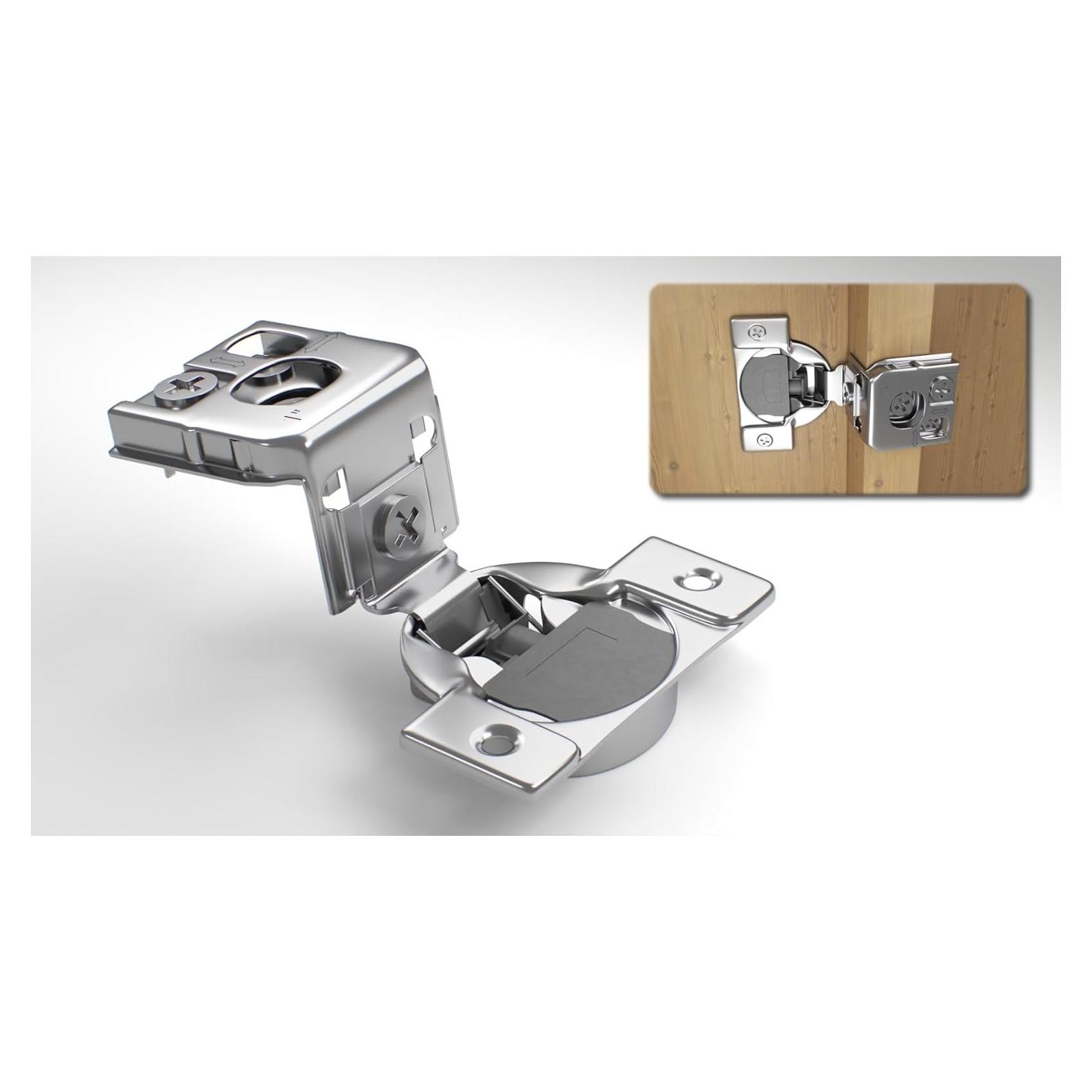 Bisagras de Cierre Suave Berta 2 Piezas 105 Grados Metal