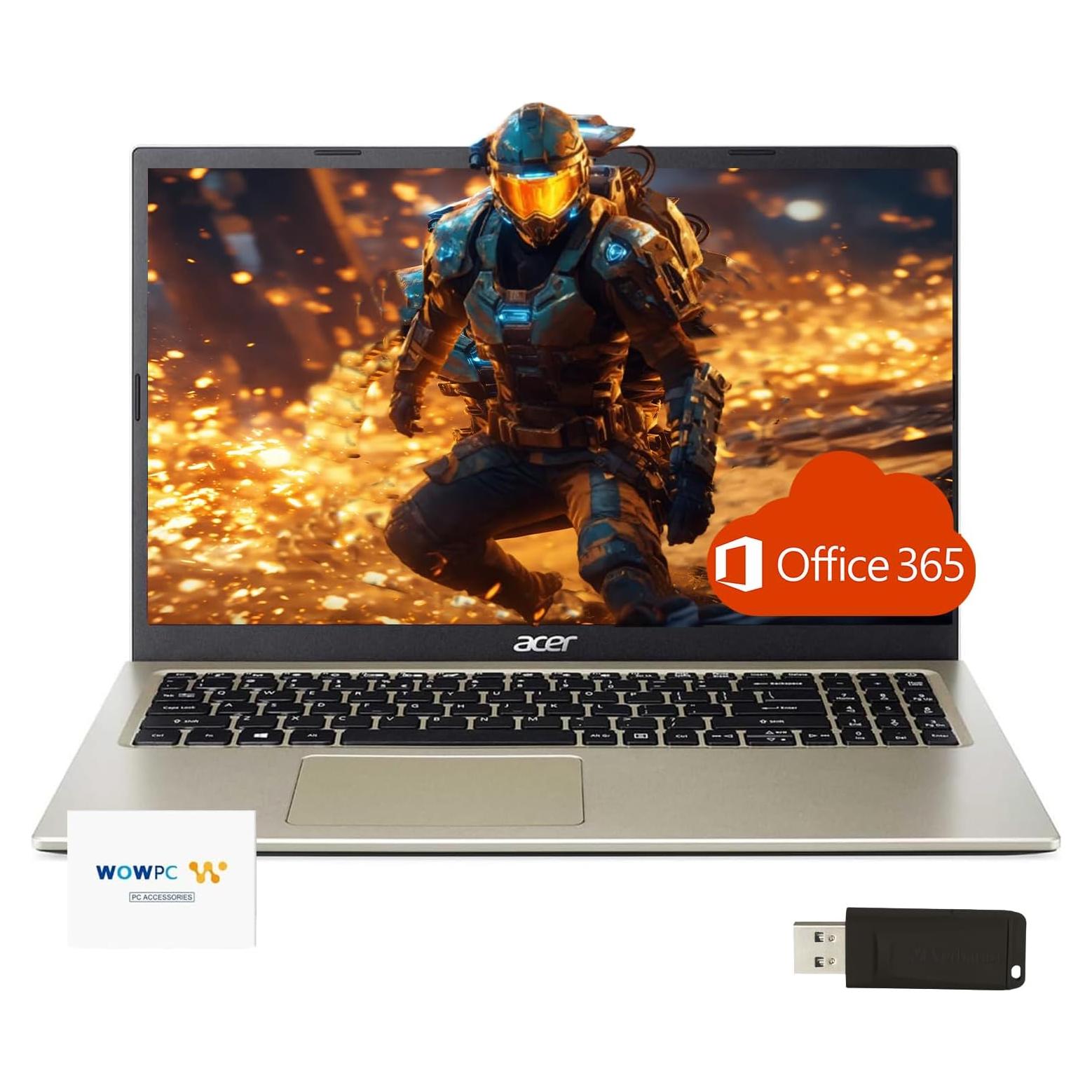 Portátil Acer Aspire 15.6" FHD Intel Celeron 16GB RAM 1TB SSD