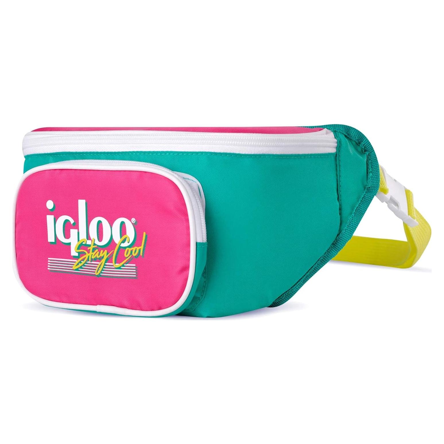 Bolsa Cruzada Aislada Igloo Retro 420D Jade