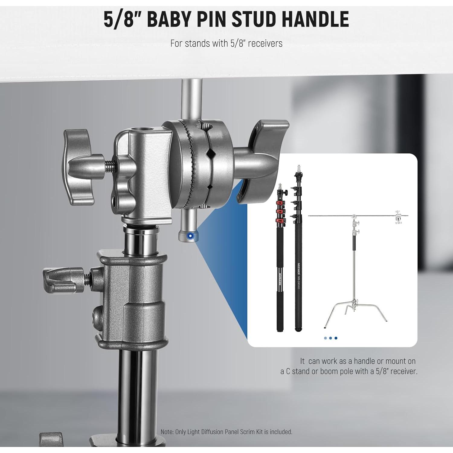 Kit de Difusor de Luz NEEWER 75x75 cm 3 en 1 Plegable