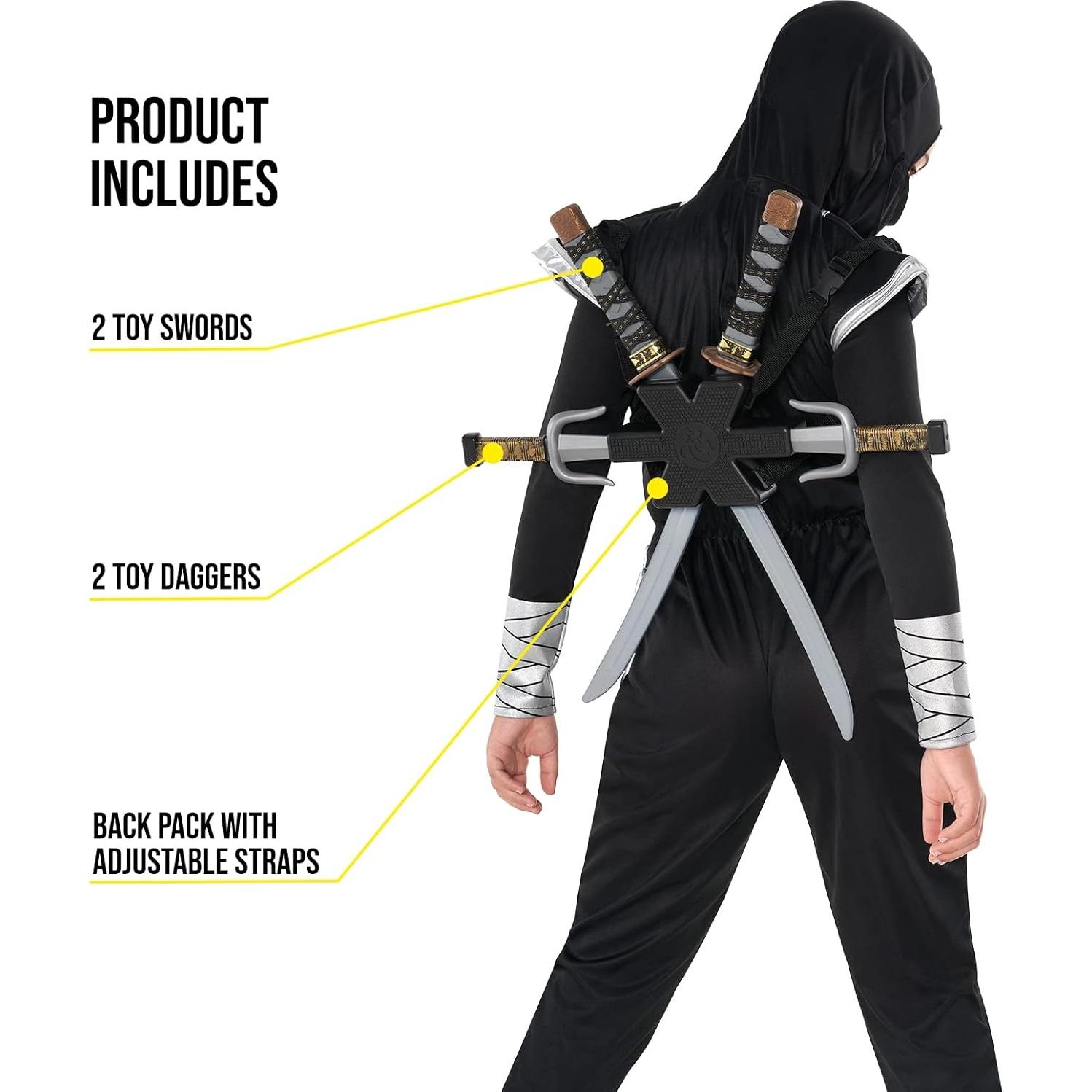 Espadas Ninja Morph para Niños - Accesorios de Disfraz