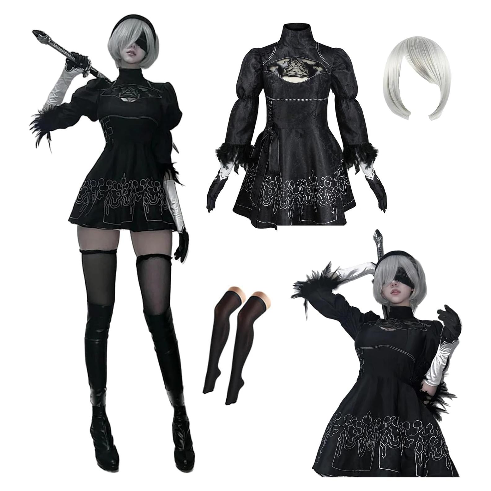 Disfraz de Cosplay Sexy Mujer Anime Conjunto Halloween