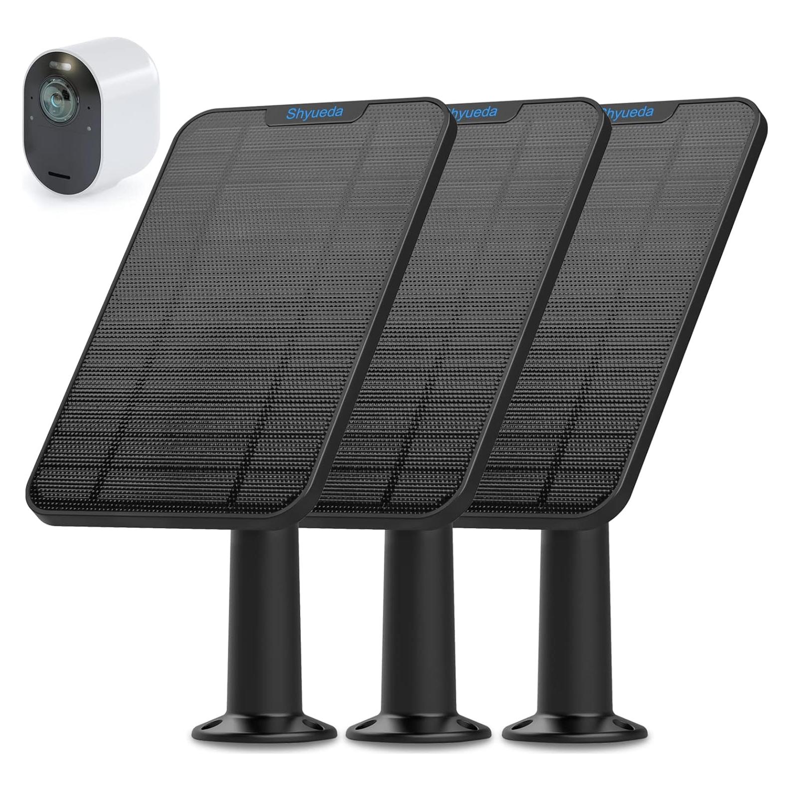 Panel Solar 4W Shyueda para Arlo Pro 3/4/5S/Ultra 2 IP65