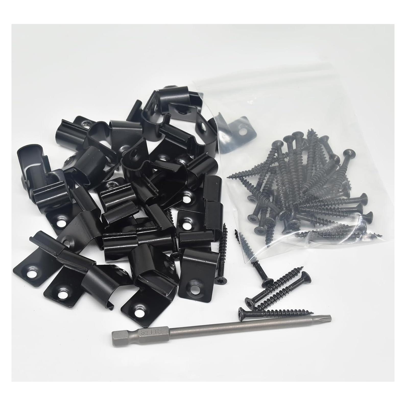 Clips de Inicio Ocultos QIJOAC - 40 Piezas para Deck