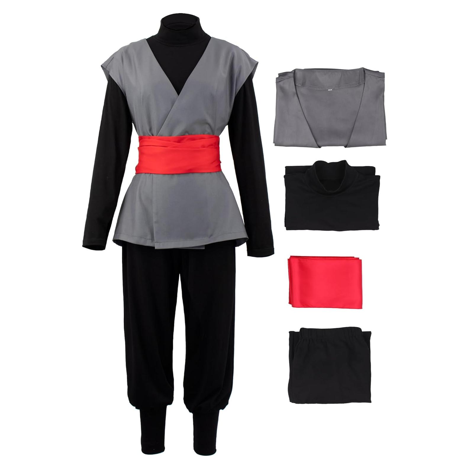 Traje de Cosplay Negro C-ZOFEK para Hombres X-Large