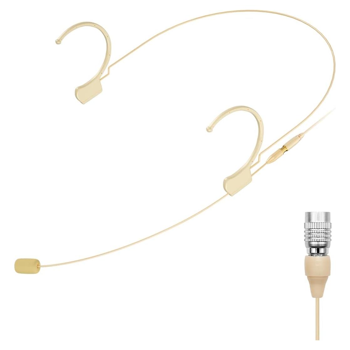 Micrófono de Diadema KIMAFUN T4 Beige para Audio Technica