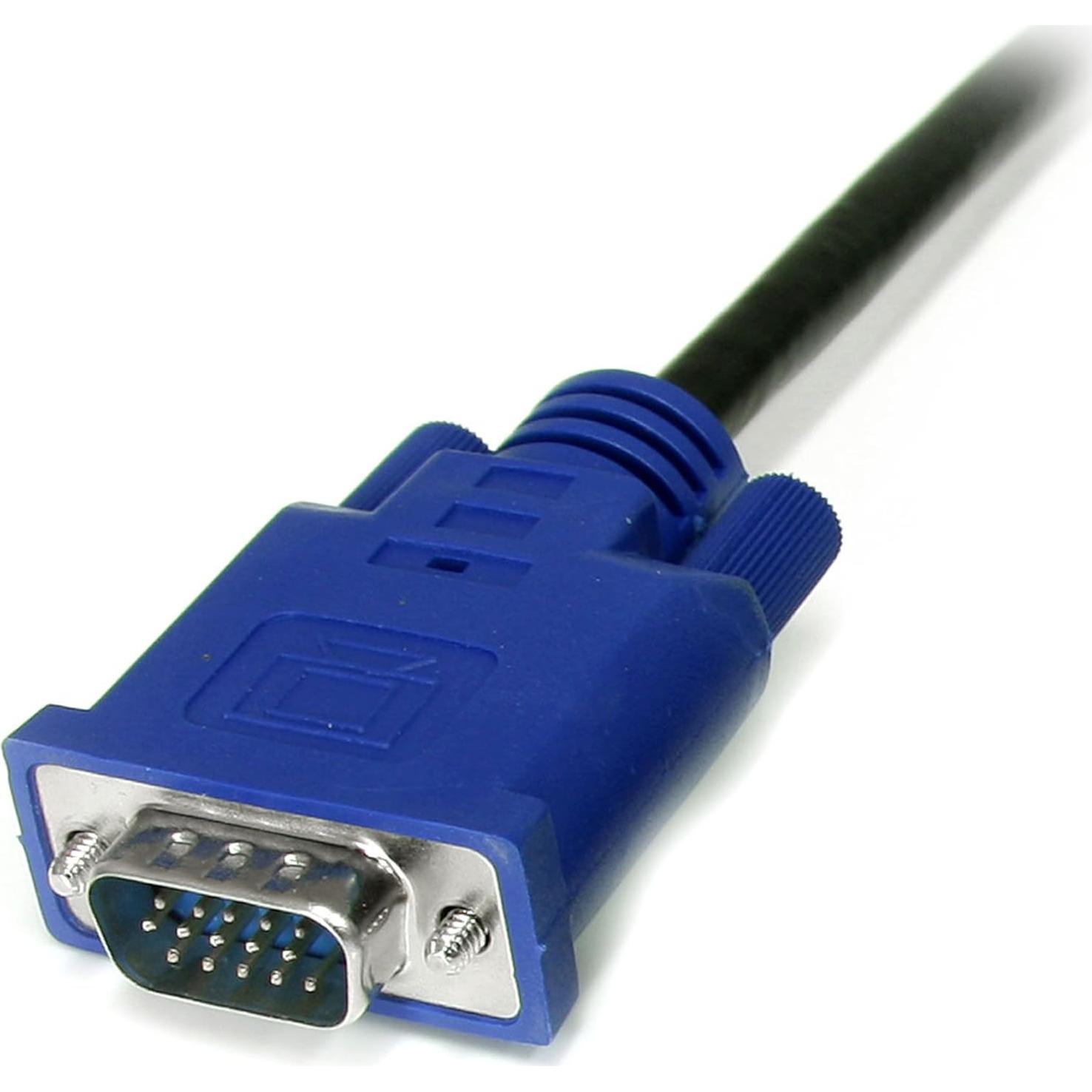 Cable KVM 3-en-1 StarTech PS/2 y VGA 1.83 m