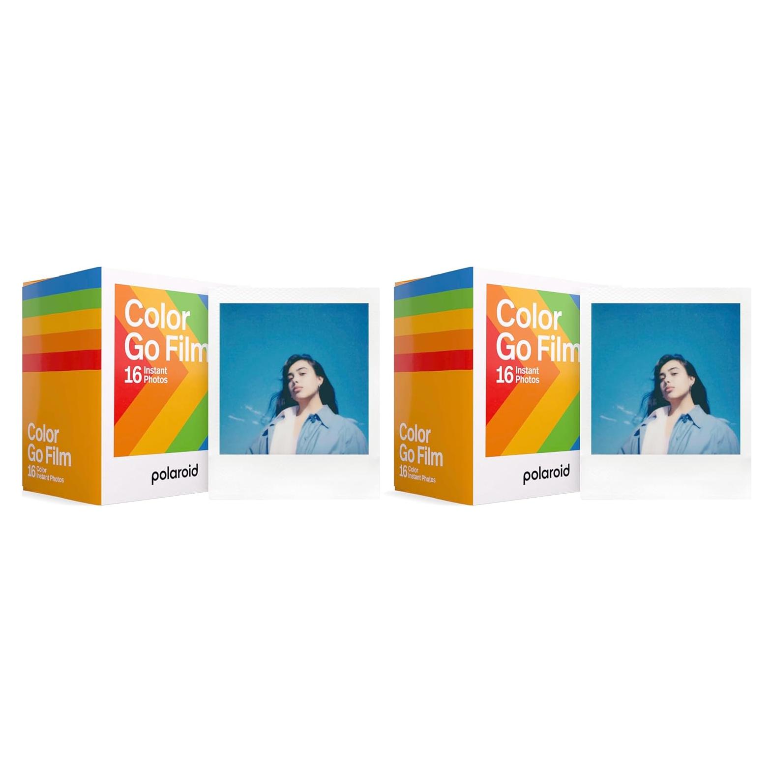 Película Instantánea a Color Polaroid Go - Doble Paquete 16 Fotos