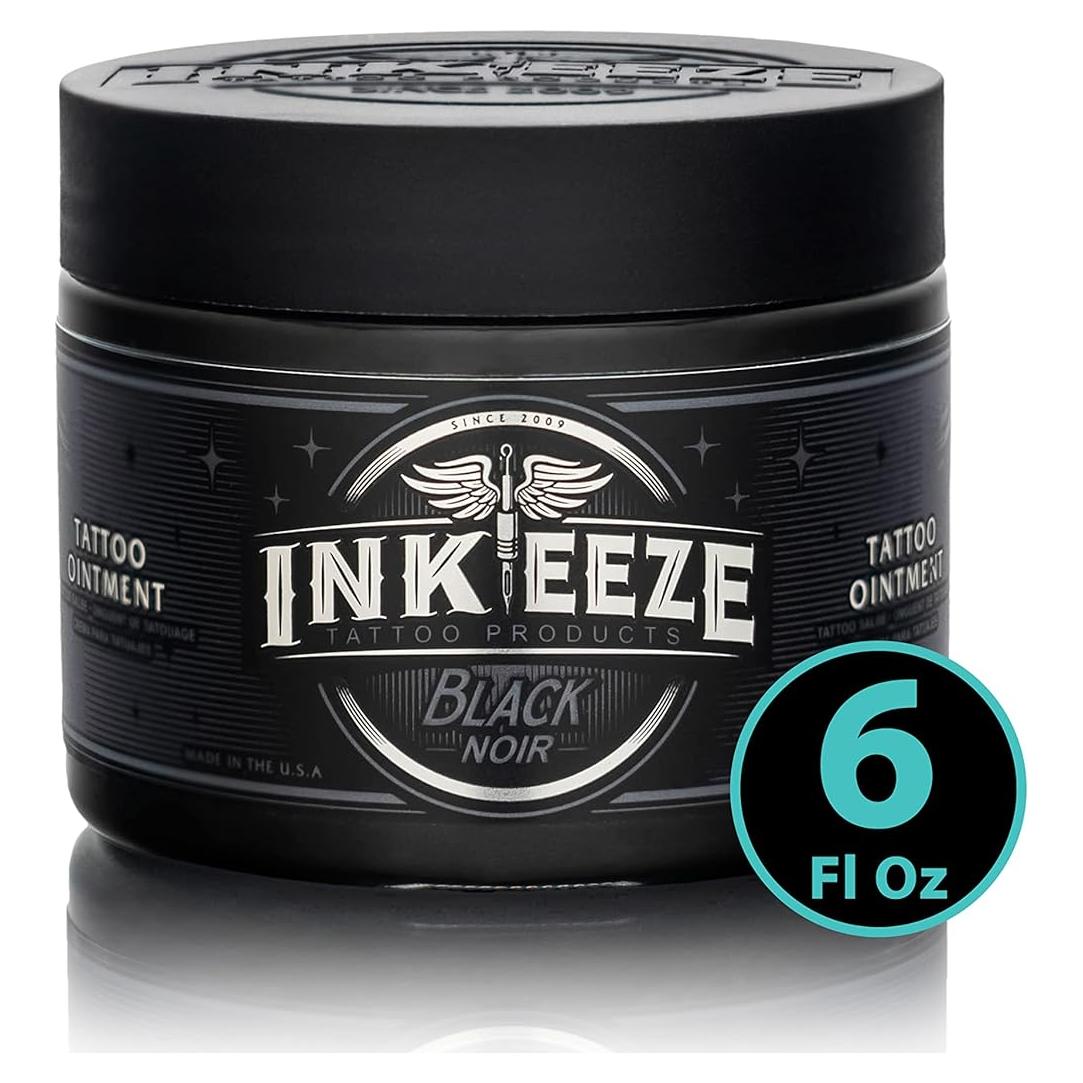 Ungüento Negro INK-EEZE para Tatuajes 170g Aceites Esenciales