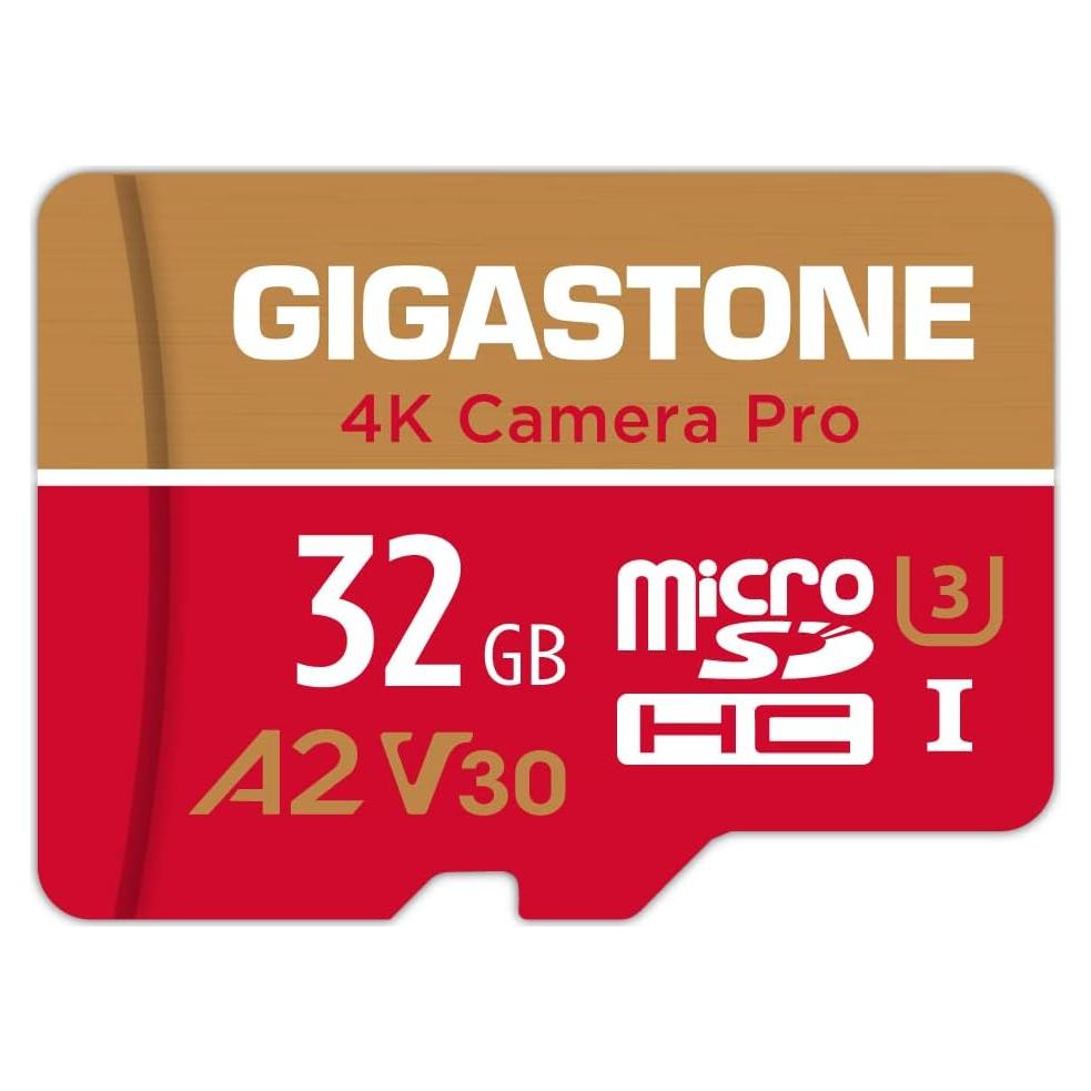 Tarjeta Micro SD 32GB Gigastone UHS-I U3 A2 V30 4K