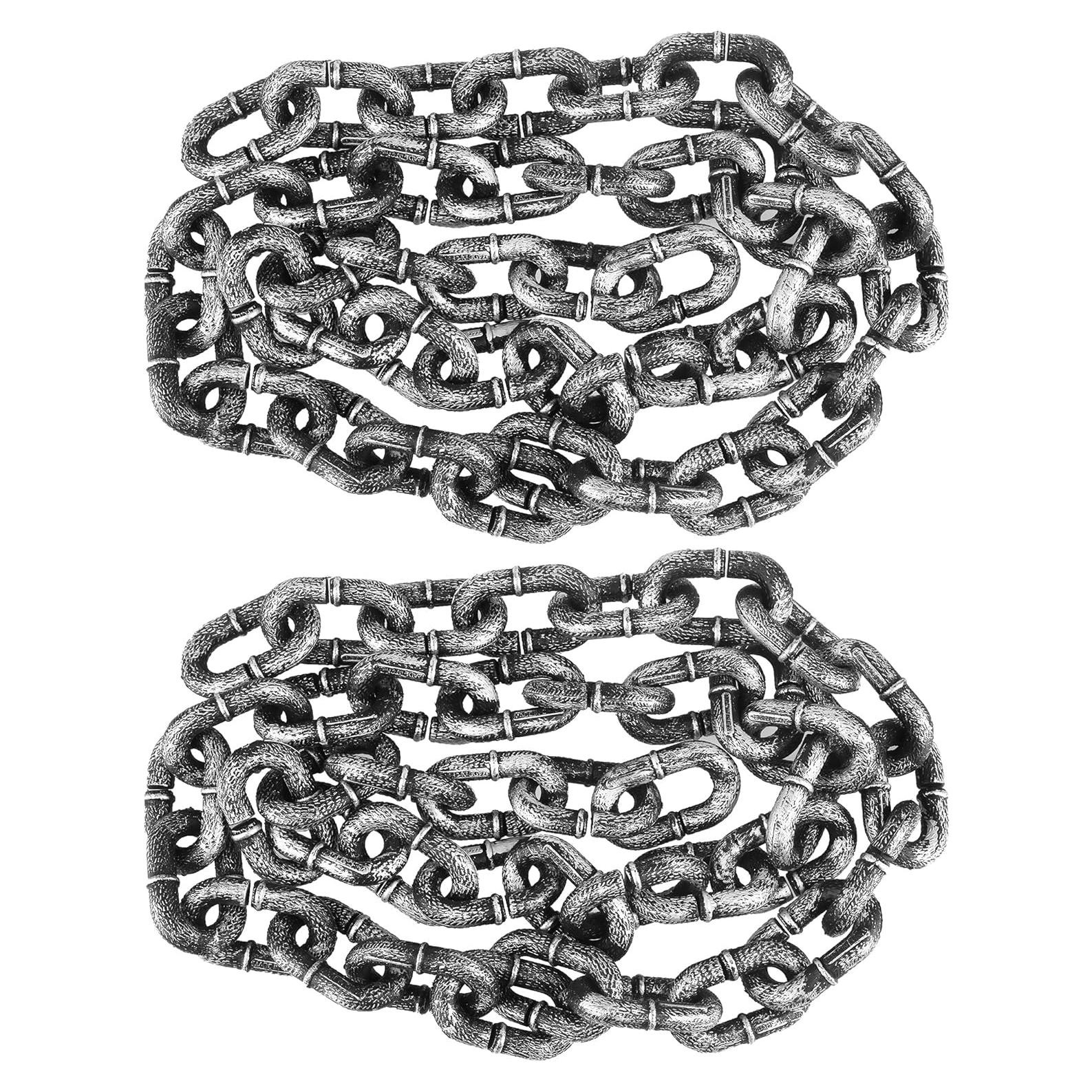 Cadenas de Halloween Haconba 2 Piezas 1.8m Decorativas