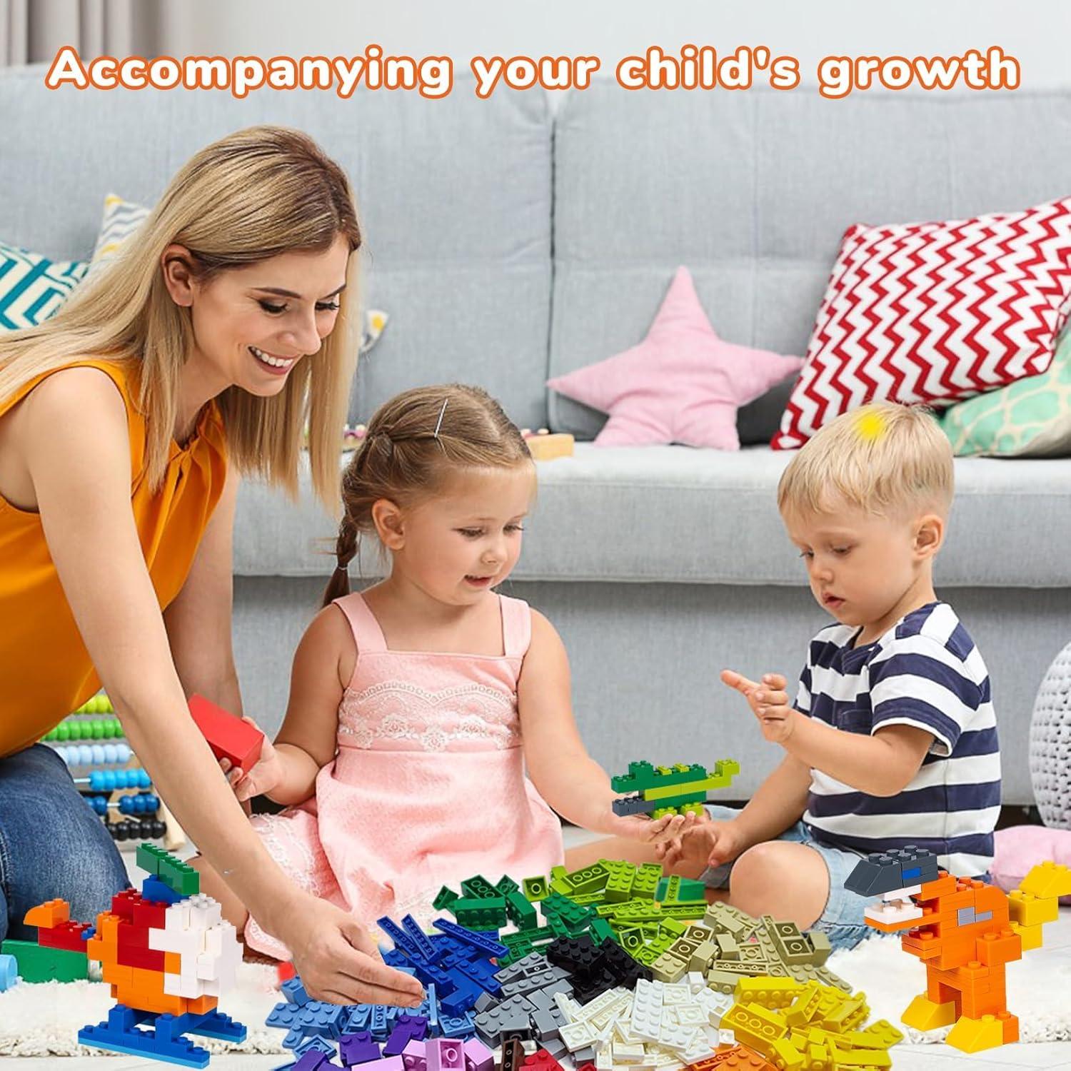 Juego de Ladrillos de Construcción WYSWYG 1200 Piezas Multicolor