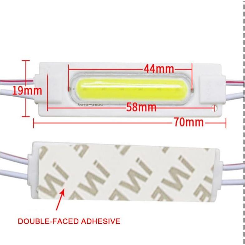 100 Módulos LED 12V IP65 Luz para Inflables y Carteles