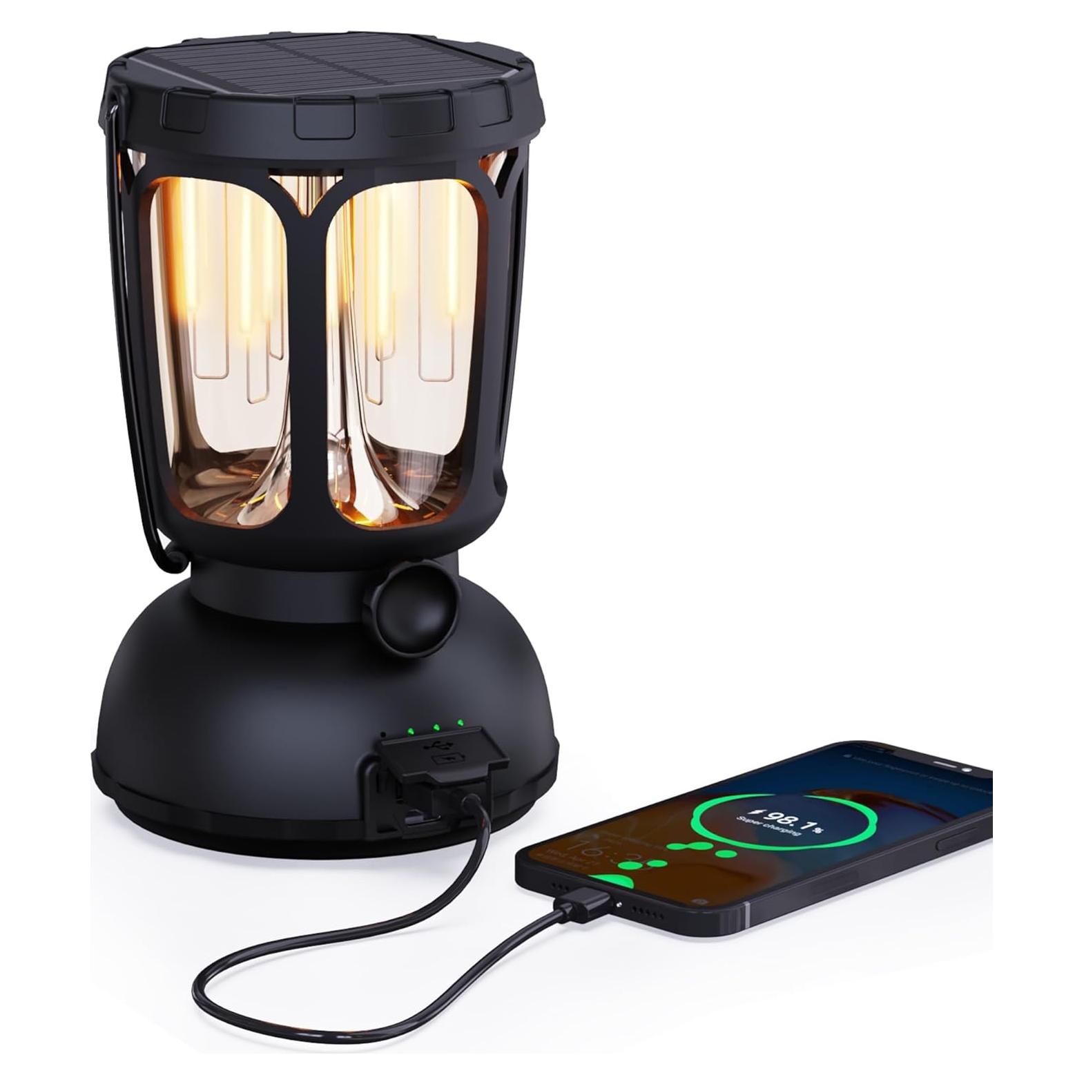 Linterna de Camping LED Mesqool 6000mAh 650LM IPX4