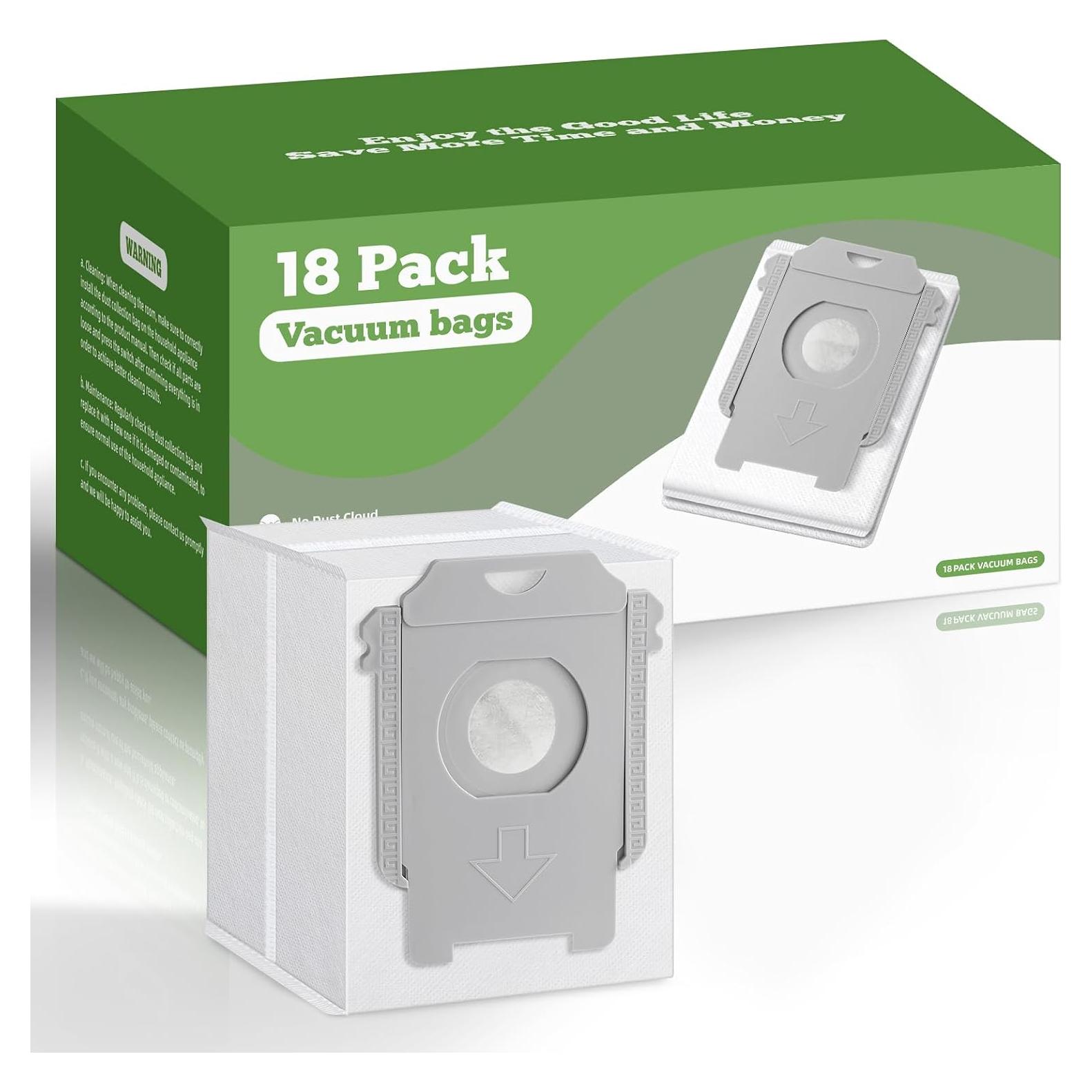 Bolsas de Repuesto VBN 18 Paquete para iRobot Roomba i/j Series