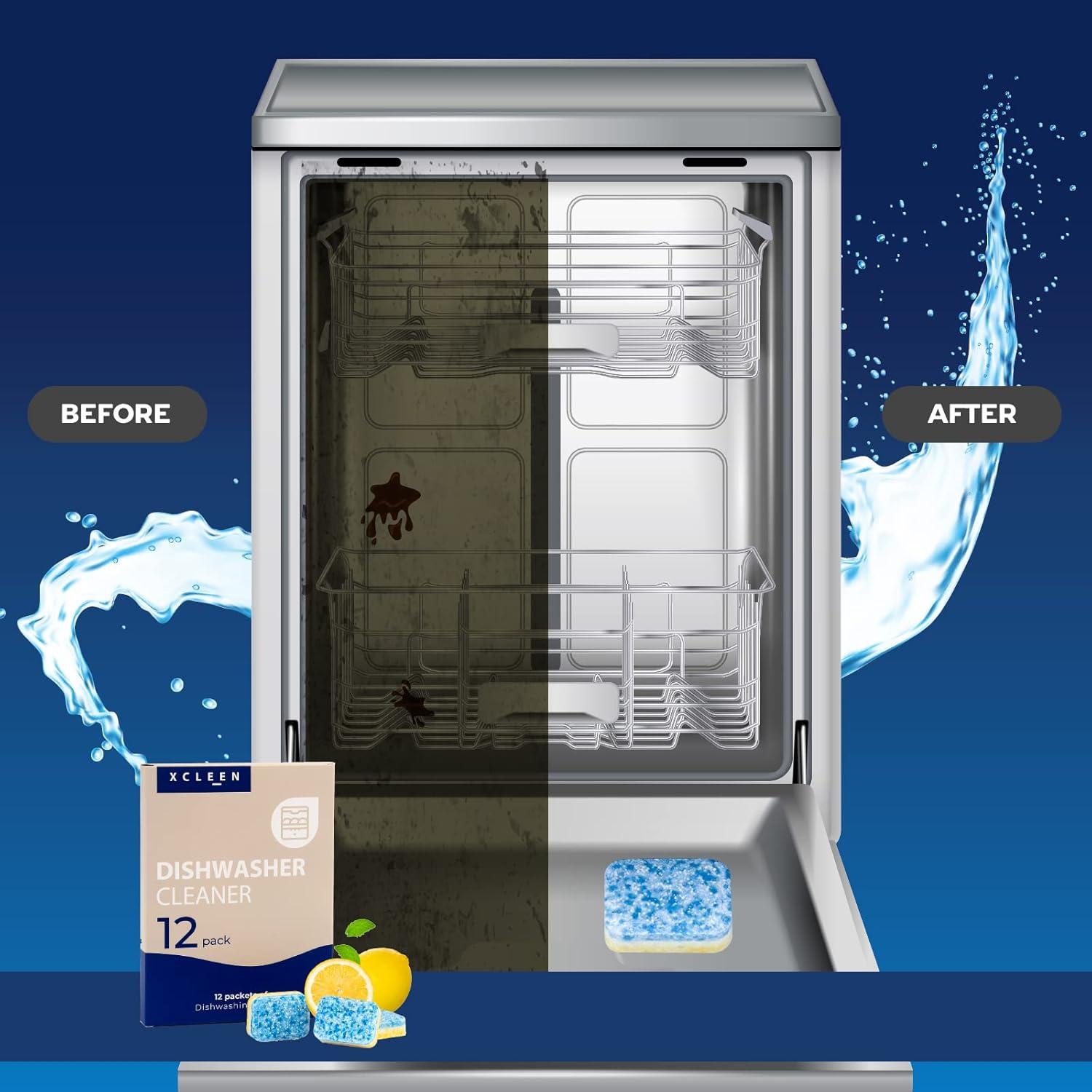 Tabletas Limpiadoras y Desodorantes Xcleen - 12 Unidades