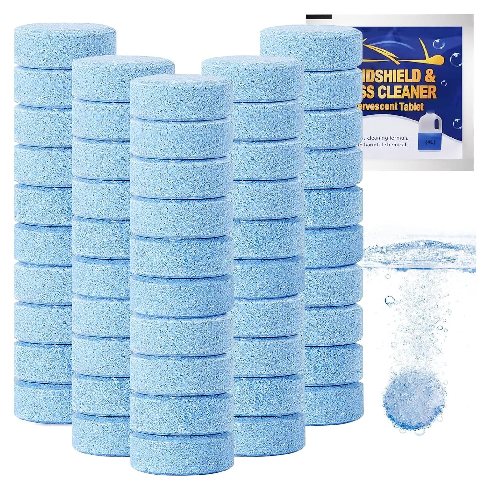 100 Tabletas Limpiaparabrisas Concentradas Apalie - 378.5L