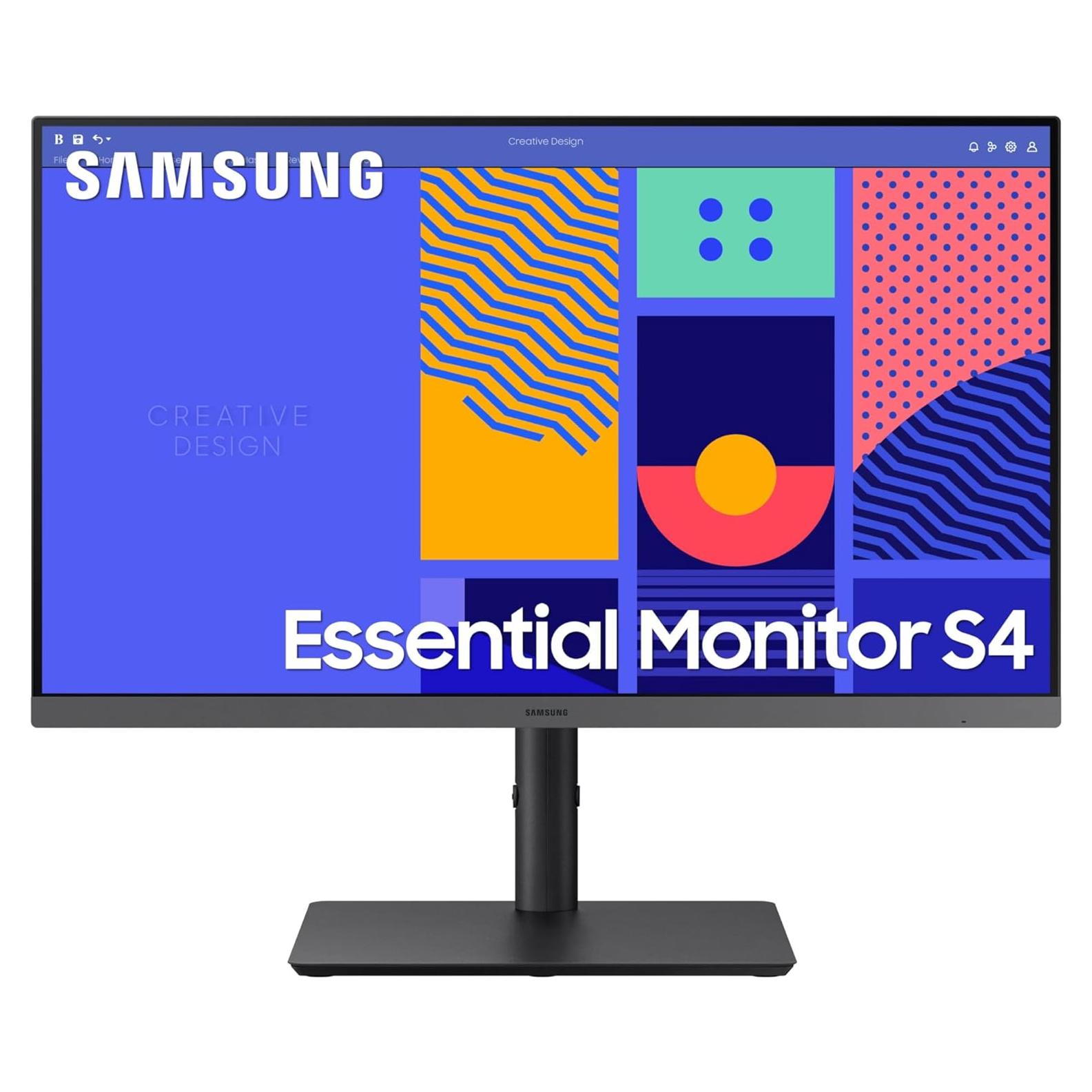 Monitor Samsung 24" S43GC IPS 100Hz FreeSync Ajustable
