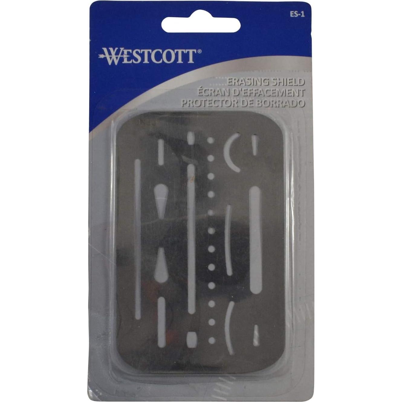 Westcott ES-1 Erasing Shield, 3.5" X 2.25"