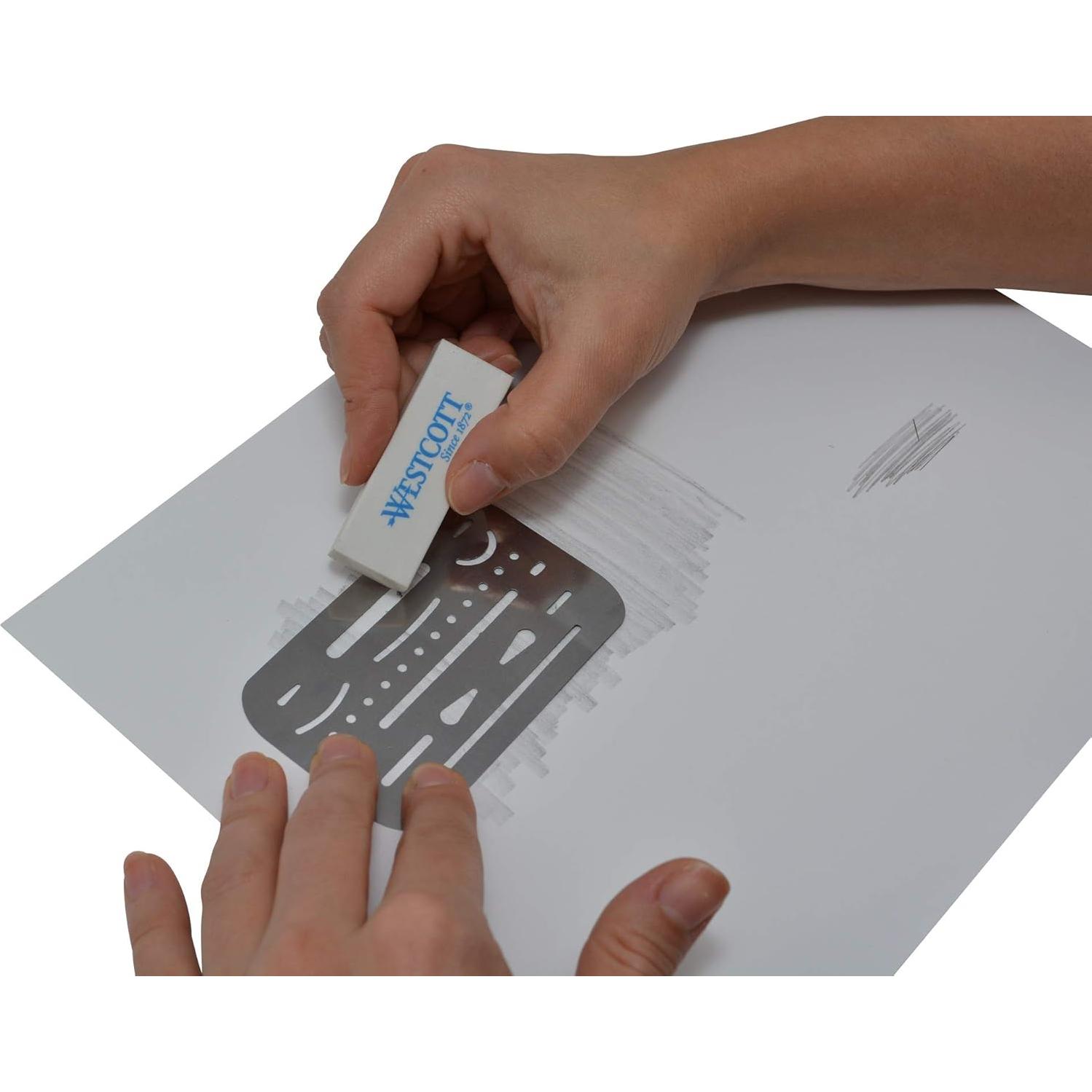 Westcott ES-1 Erasing Shield, 3.5" X 2.25"