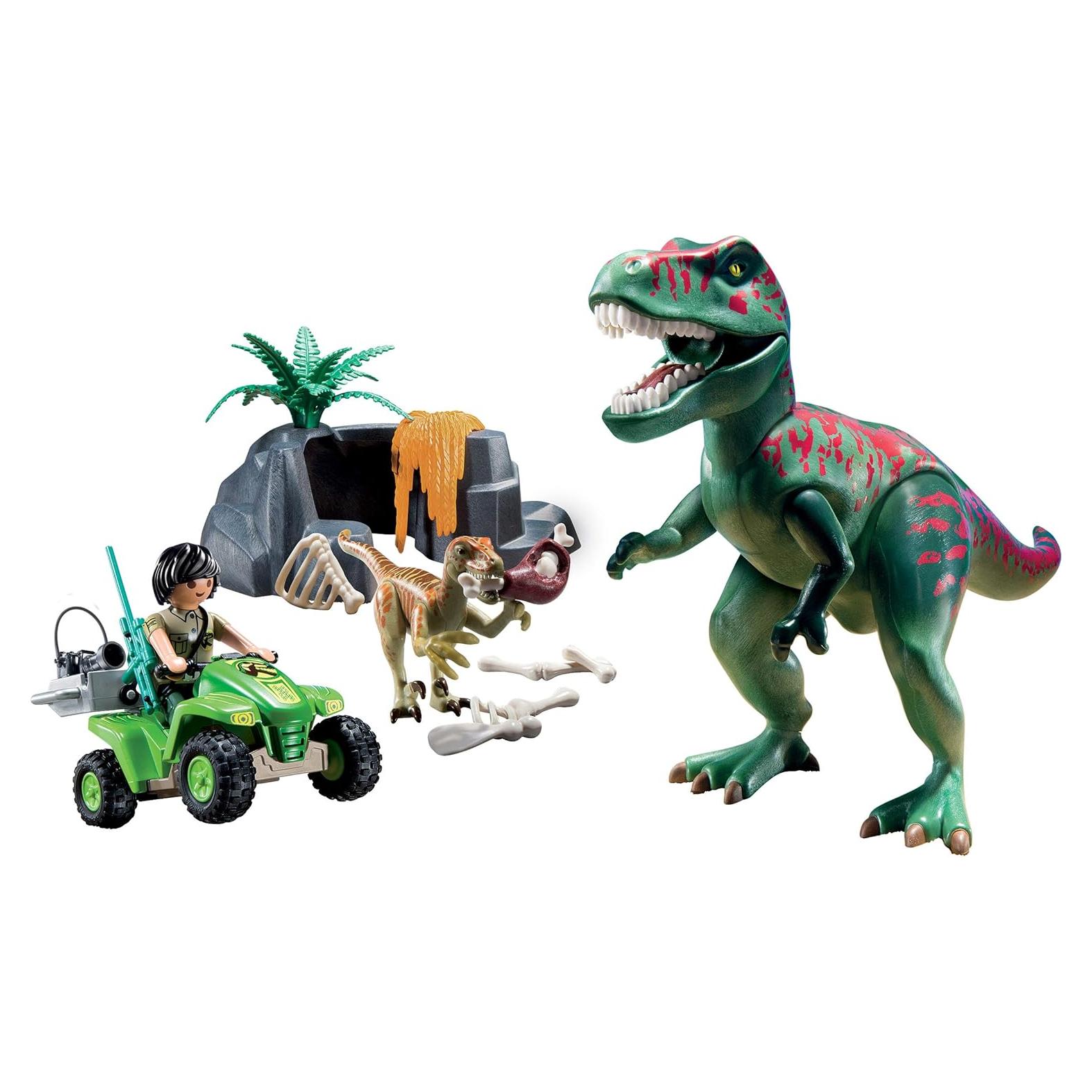 Quad Explorador T-Rex Playmobil 10740 Aventura Dinosaurios