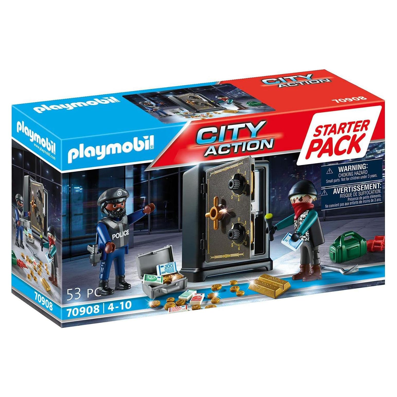 Paquete de Inicio Robo de Banco PLAYMOBIL 70908