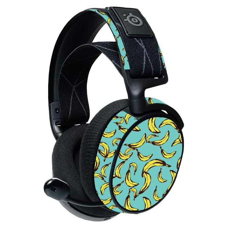 MightySkins Vinilo Protector para Auriculares SteelSeries Arctis 7 - Plátanos