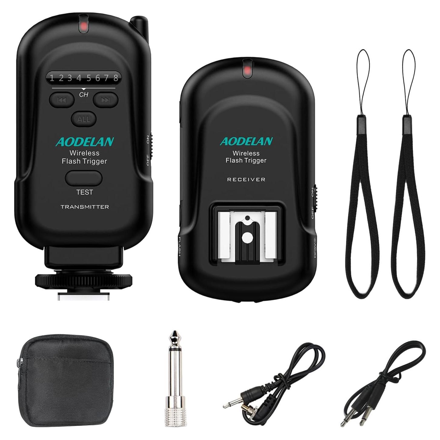 Conjunto Inalámbrico AODELAN FT-8 con 8 Canales y Rango 200m