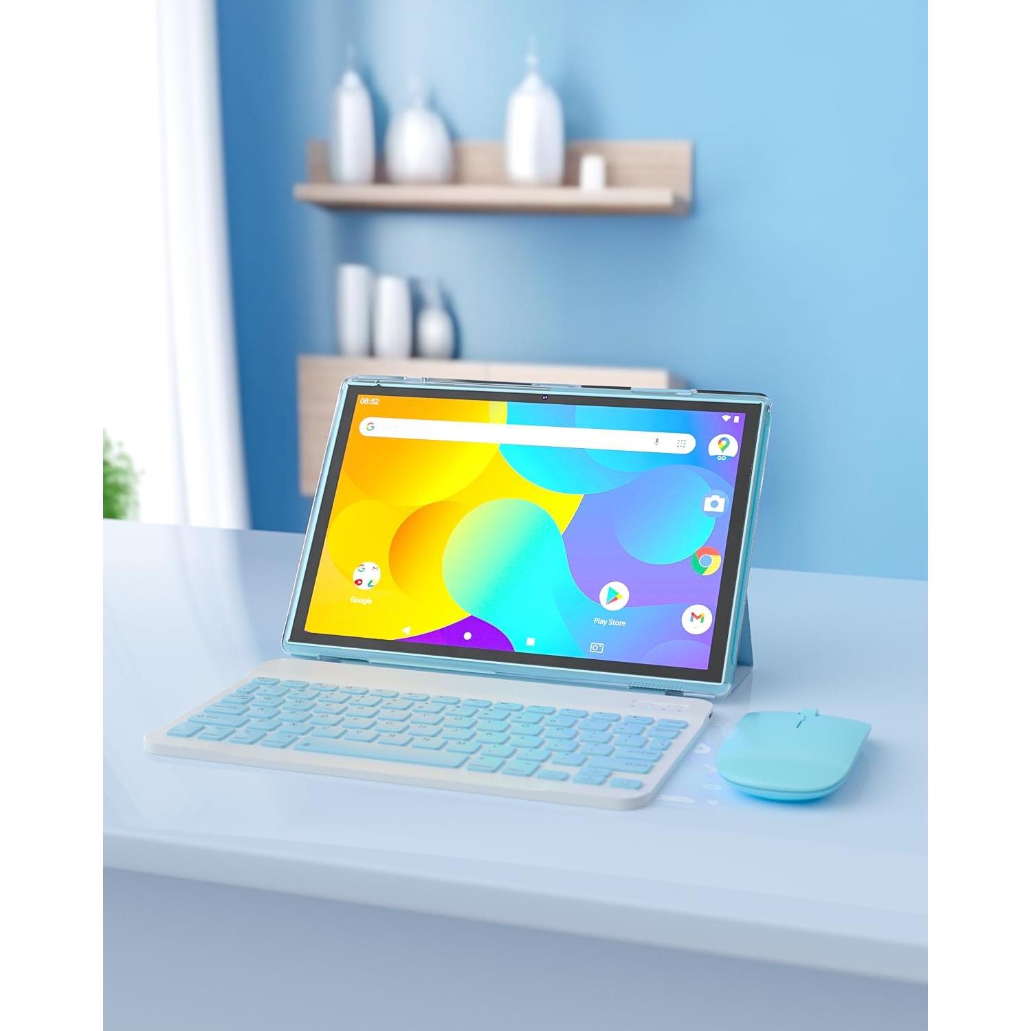 Tableta 2 en 1 ZZB ZB10 10" Android 14, 6GB RAM, 32GB ROM