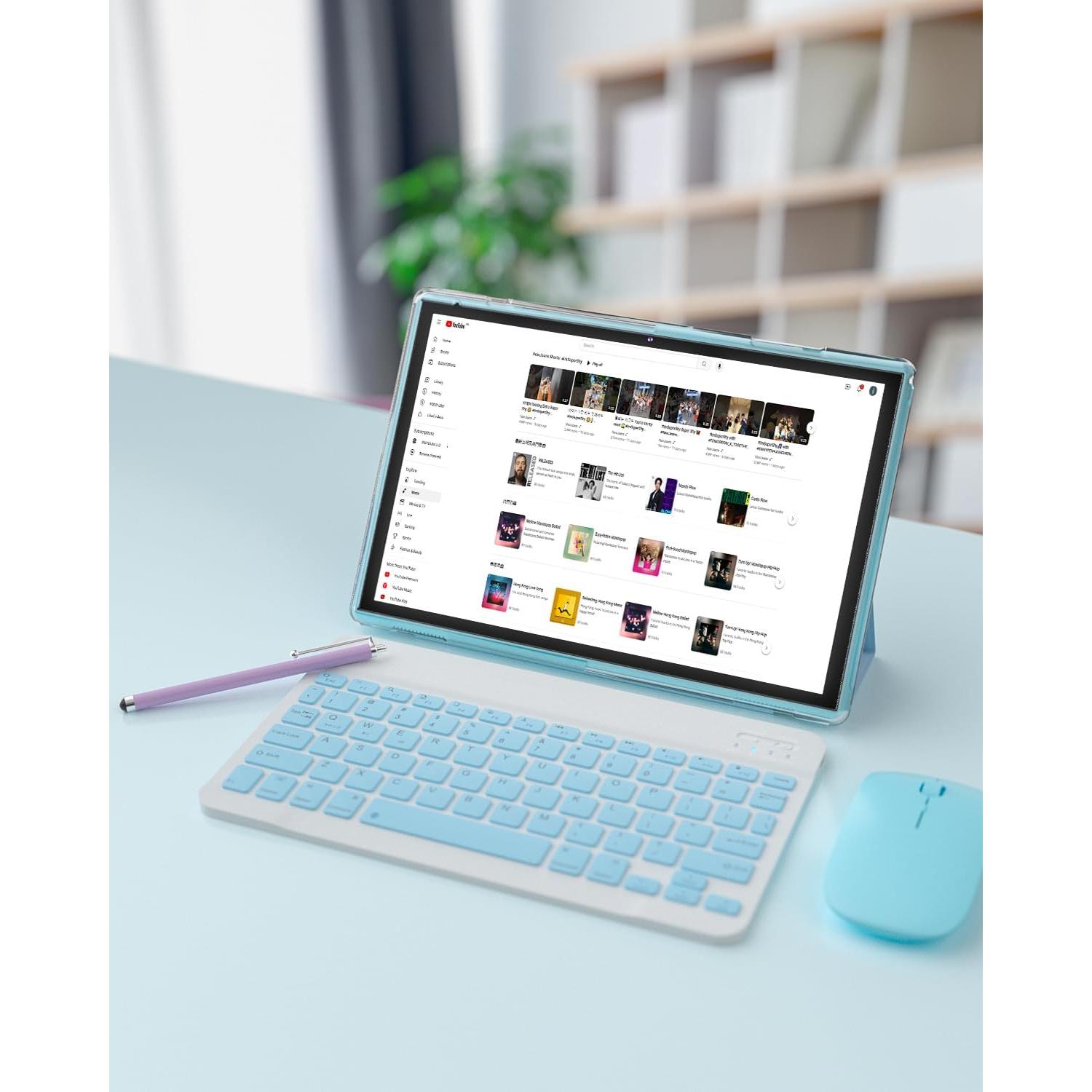 Tableta 2 en 1 ZZB ZB10 10" Android 14, 6GB RAM, 32GB ROM