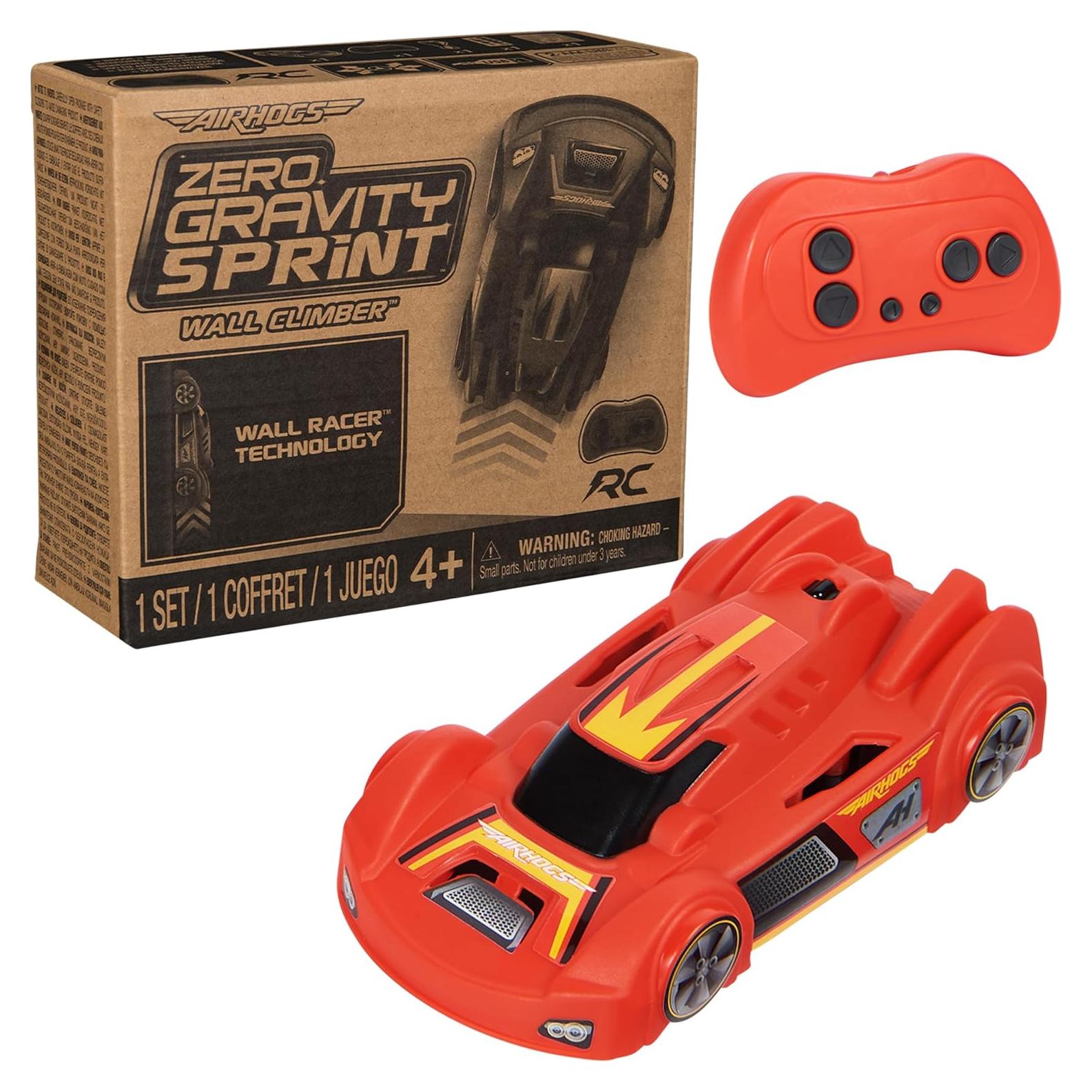 Coche RC Air Hogs Sprint Gravedad Cero Rojo 15,88 cm