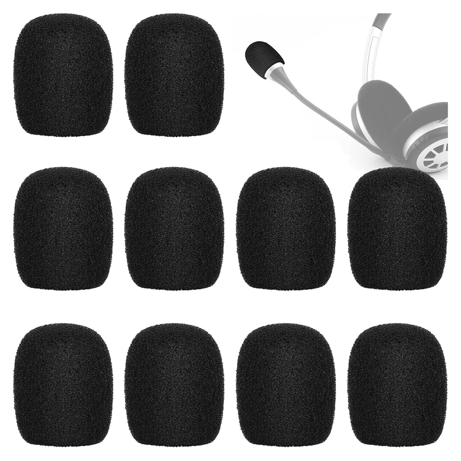 Pack de 10 Fundas de Espuma para Micrófono de Solapa ChromLives